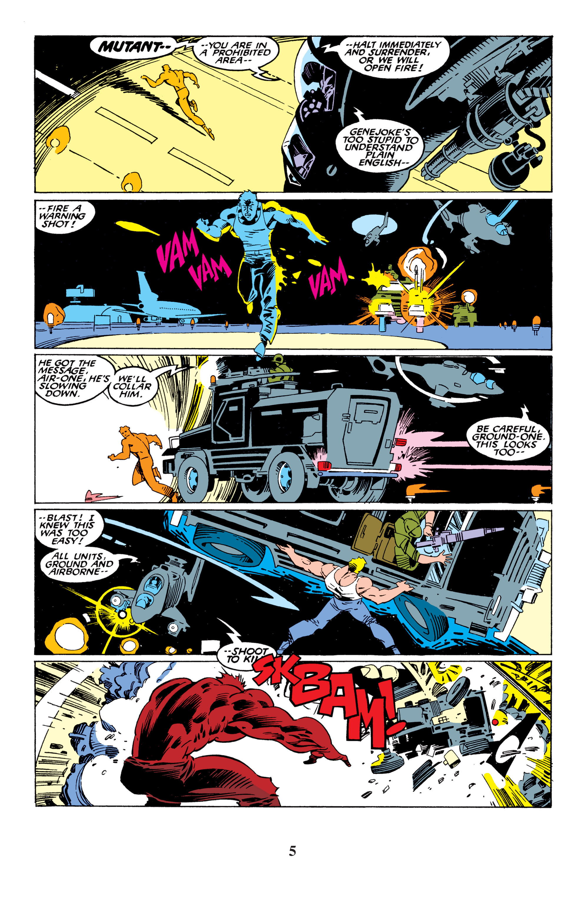 Read online Uncanny X-Men (1963) comic -  Issue #235 - 5