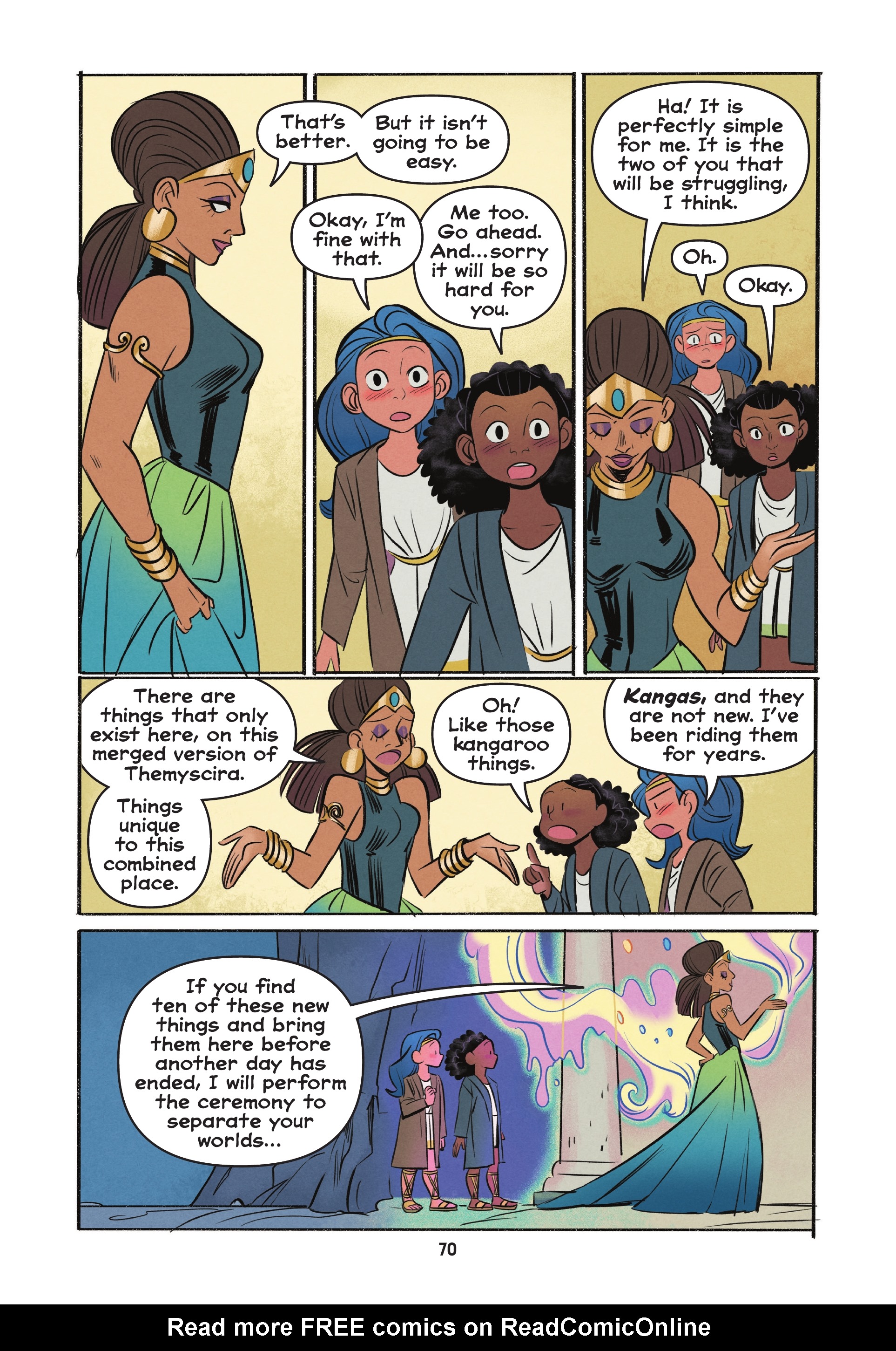 Read online Diana and Nubia: Princesses of the Amazons comic -  Issue # TPB (Part 1) - 68