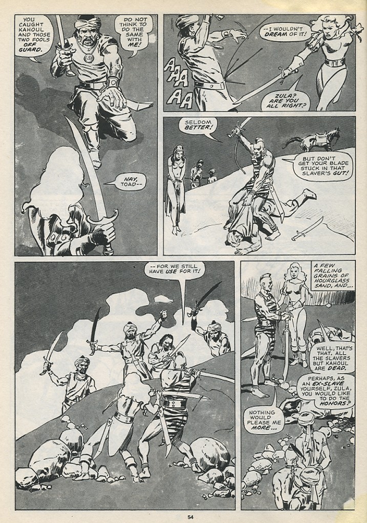 The Savage Sword Of Conan issue 194 - Page 56