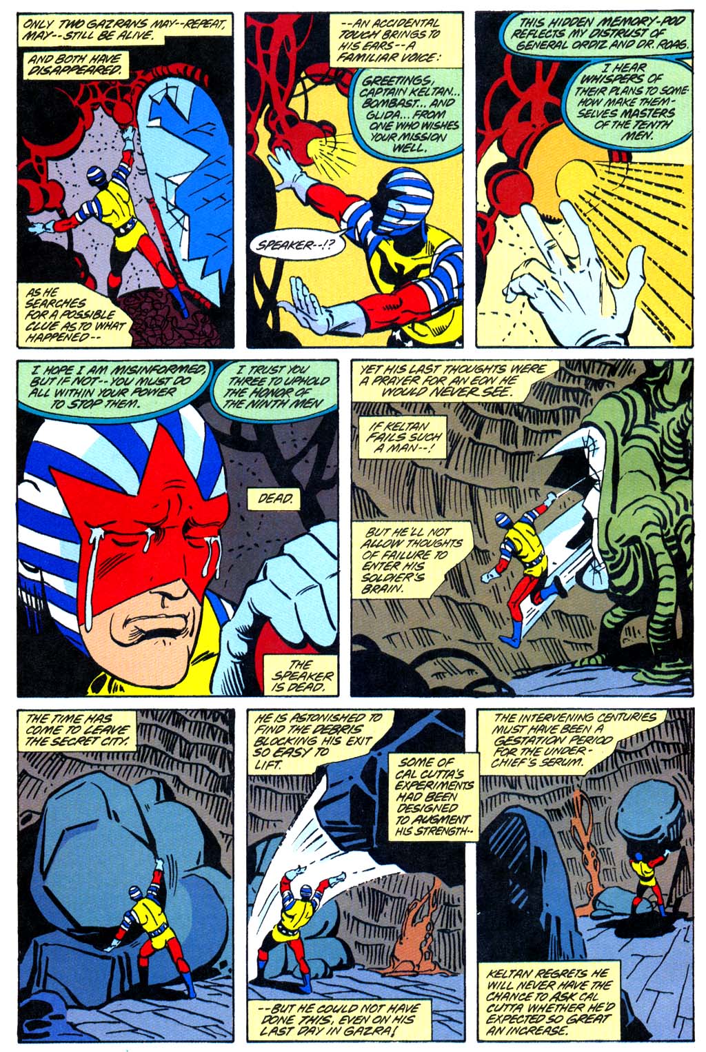 Read online Jack Kirby's Captain Glory comic -  Issue # Full - 10