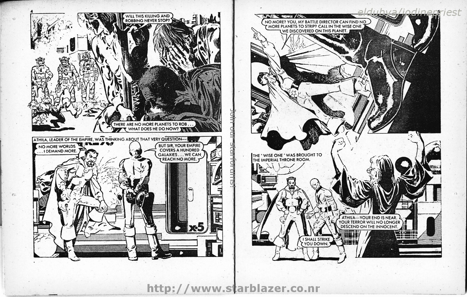 Read online Starblazer comic -  Issue #67 - 4