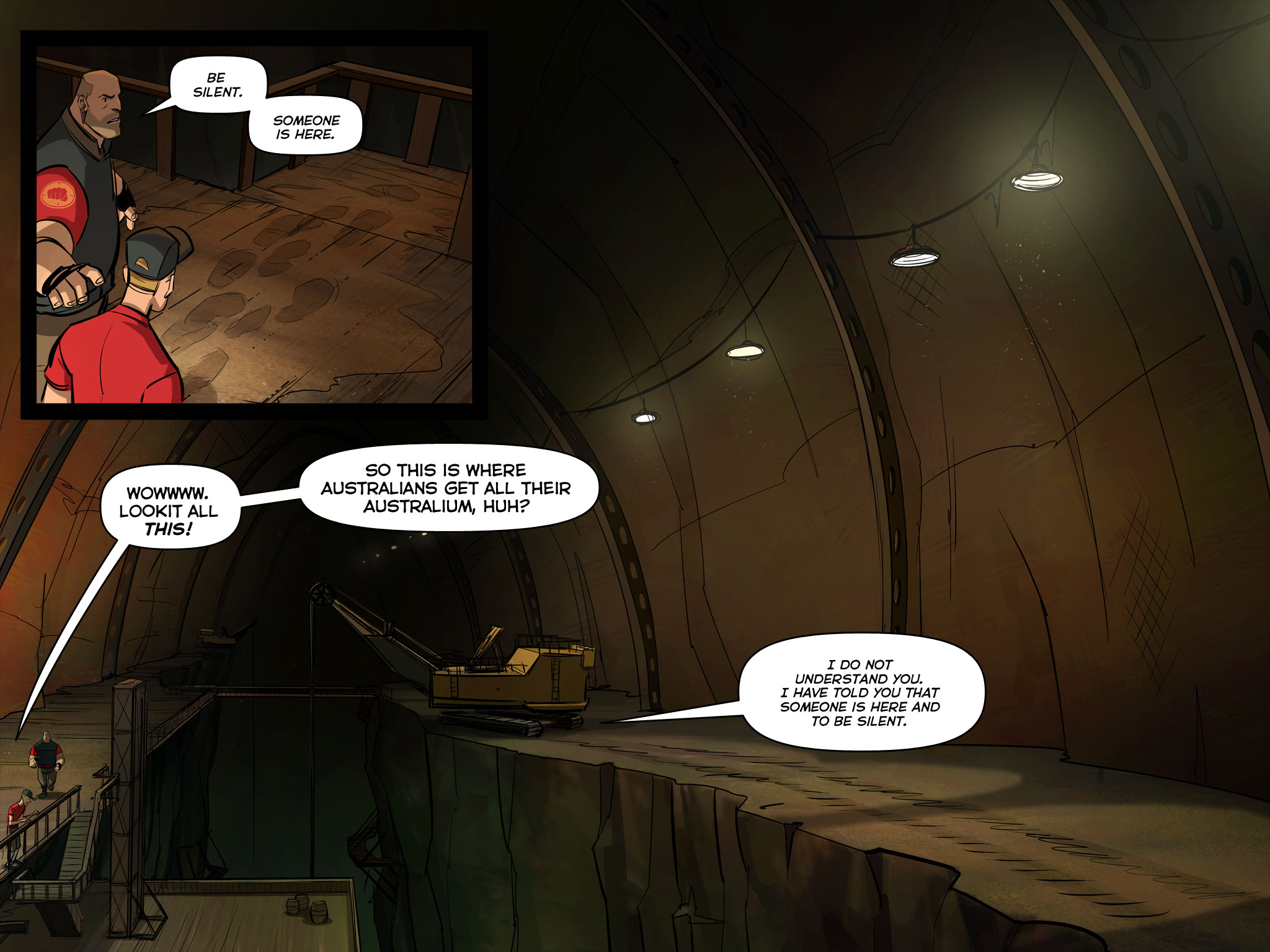 Read online Team Fortress 2 comic -  Issue #4 - 46