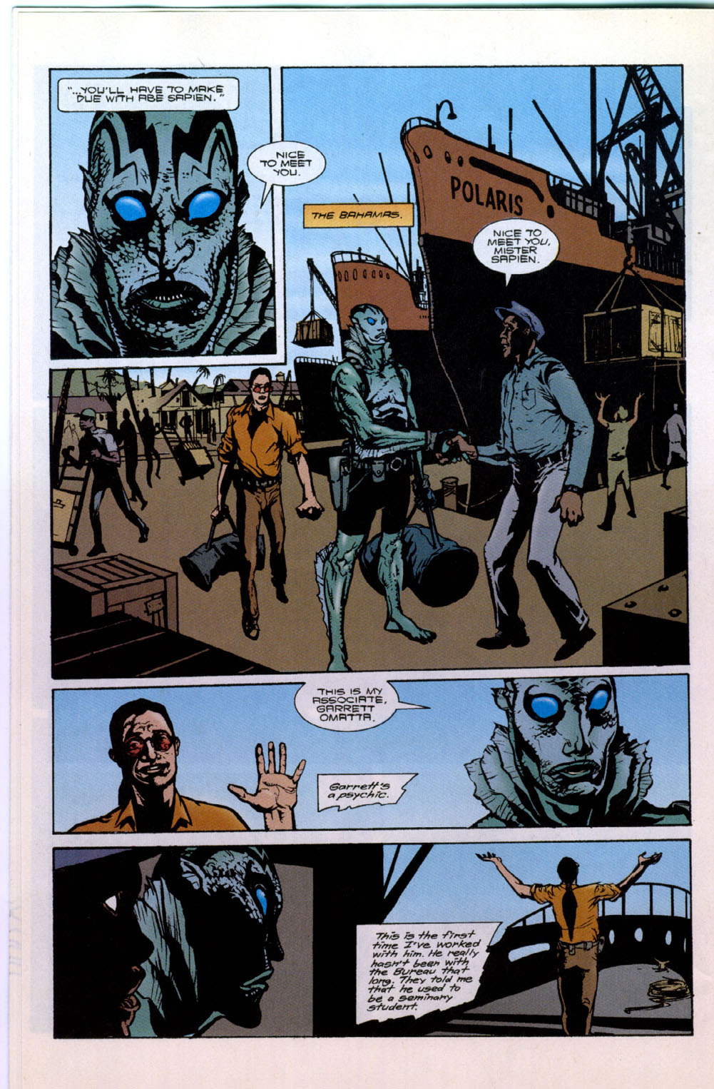 Read online Abe Sapien: Drums of the Dead comic -  Issue # Full - 8