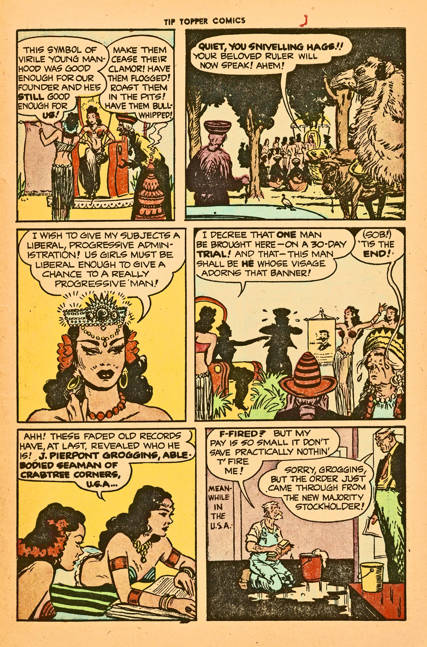 Read online Tip Topper Comics comic -  Issue #3 - 43