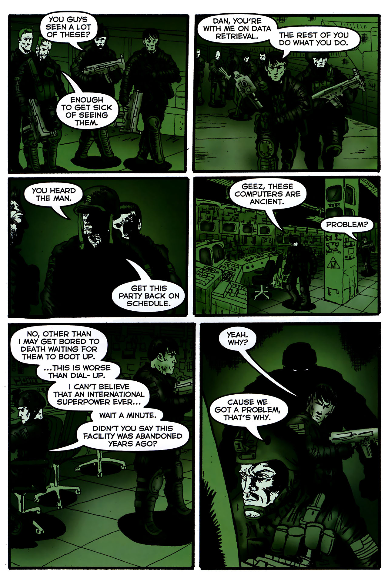 Read online Grunts comic -  Issue #3 - 15