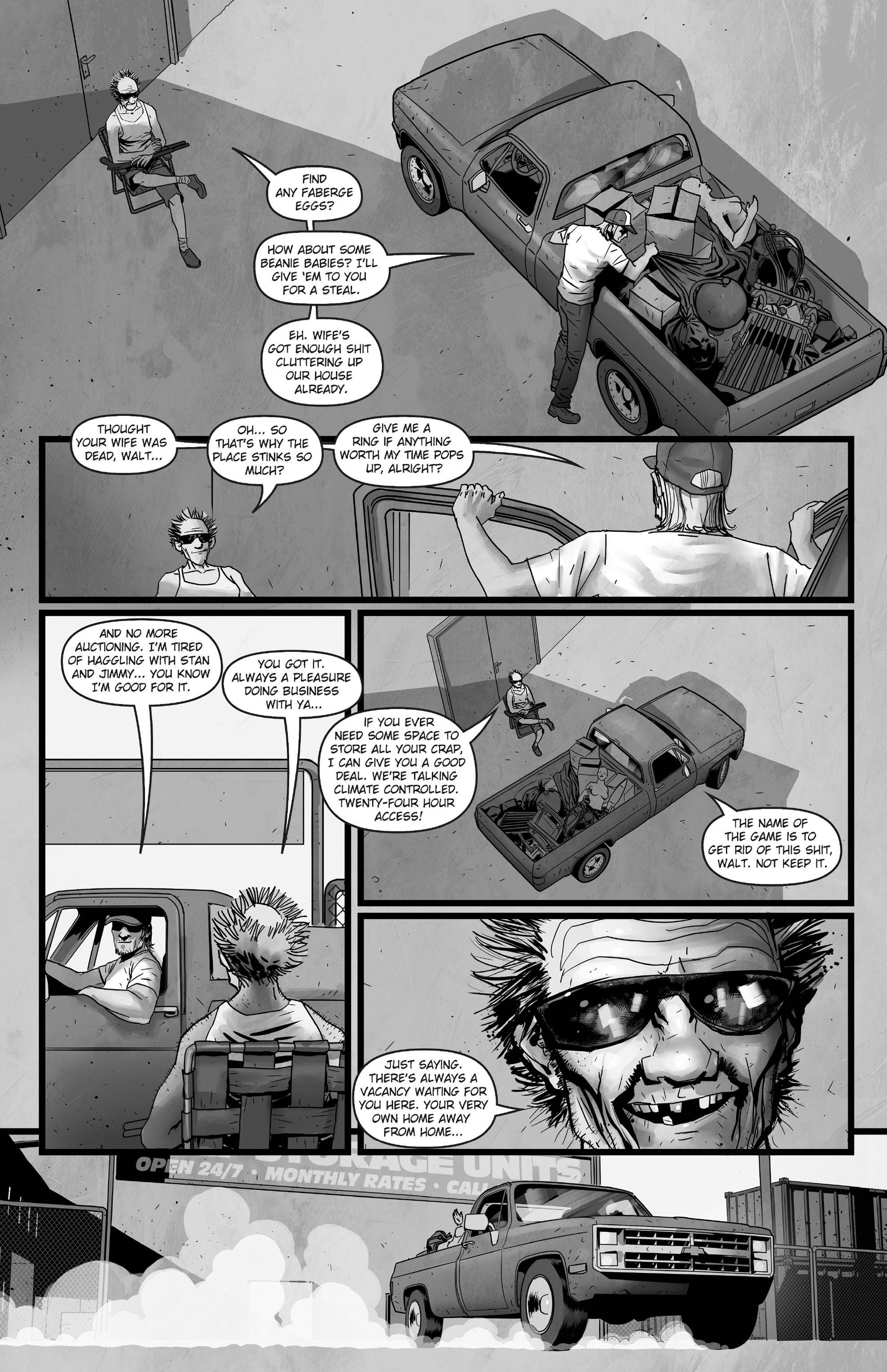 Read online Self Storage comic -  Issue #1 - 12