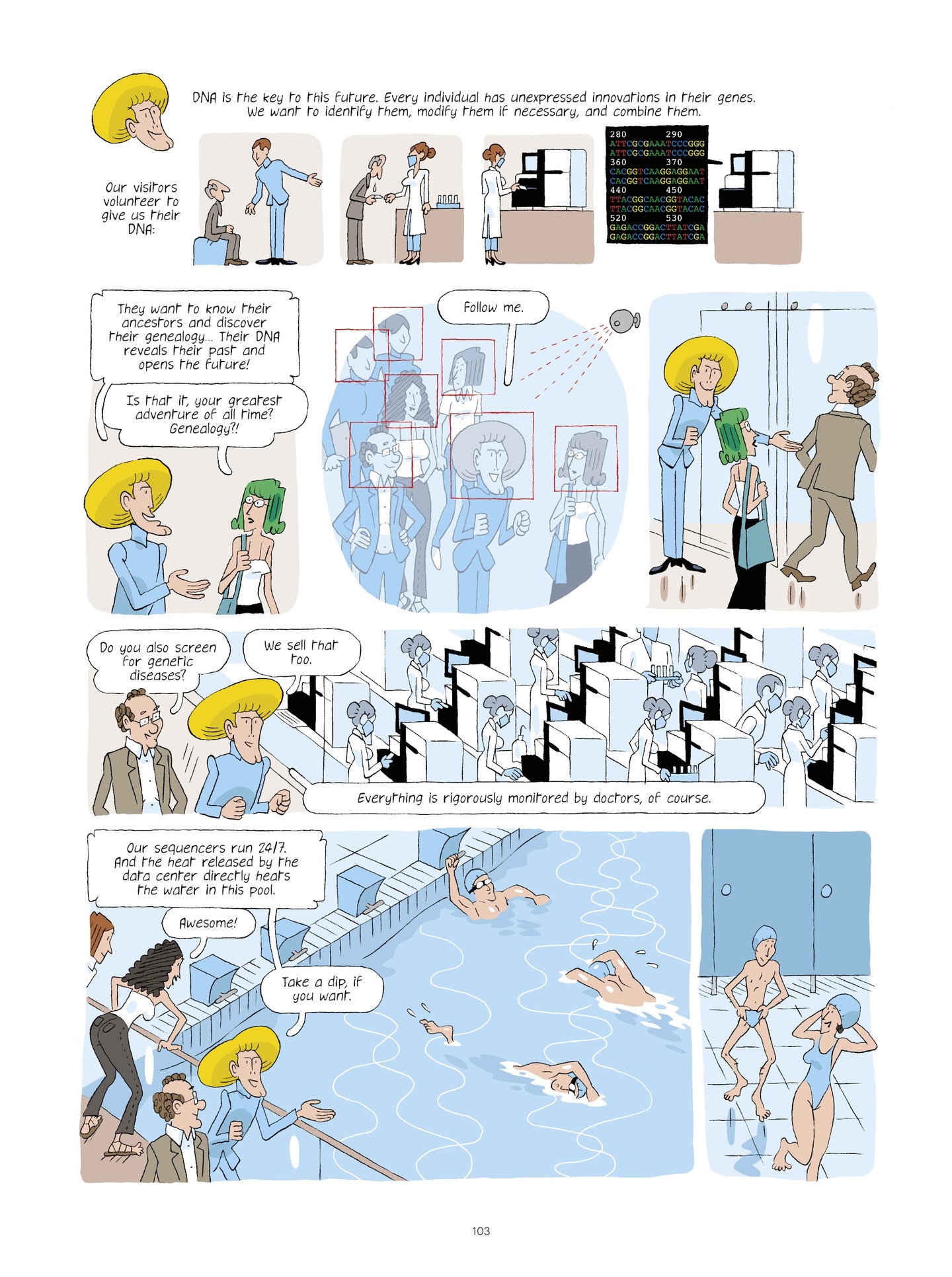 Read online Evolution, Darwin, God, and the Horse-People comic -  Issue # TPB - 102