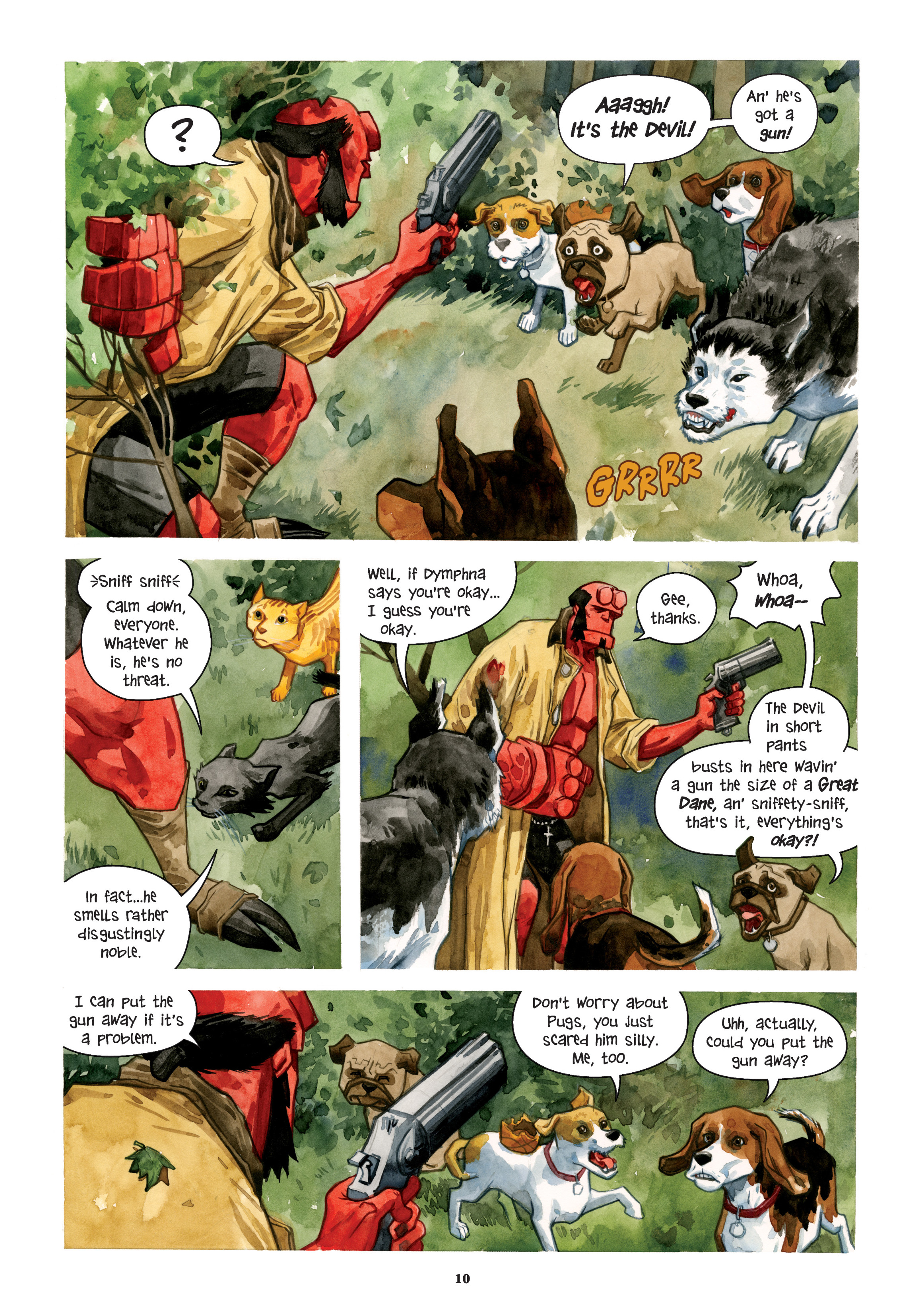 Read online Beasts of Burden: Neighborhood Watch (2019) comic -  Issue # TPB (Part 1) - 13