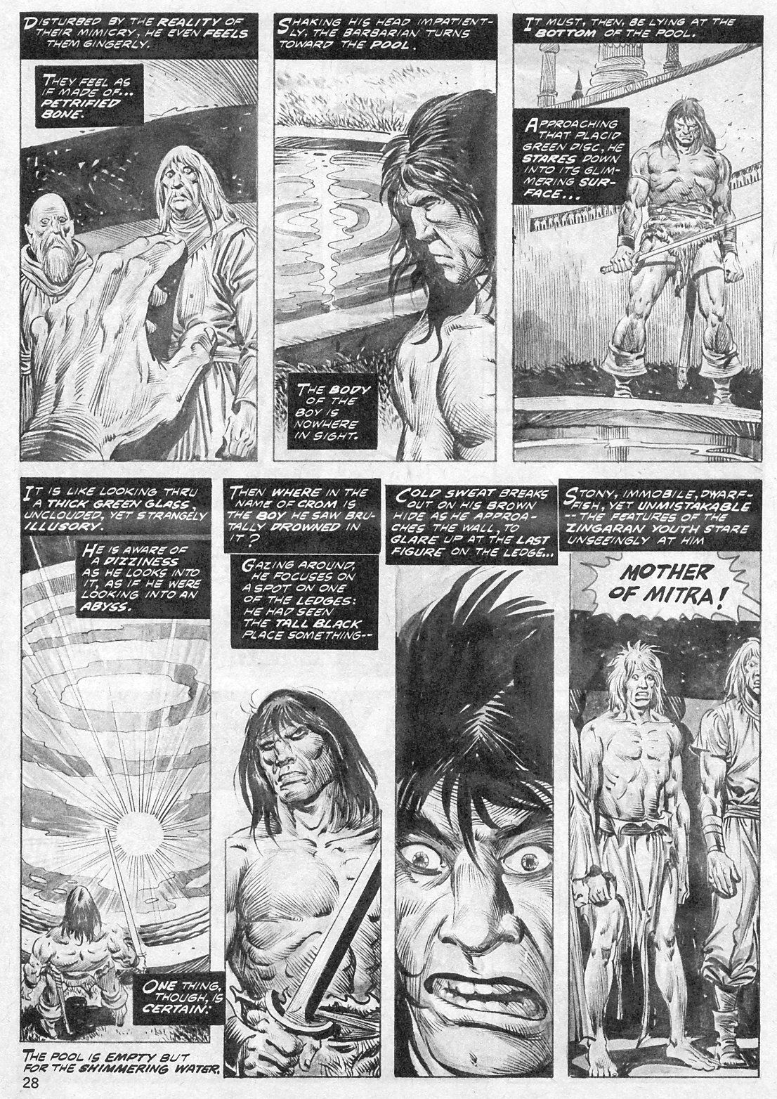 Read online The Savage Sword Of Conan comic -  Issue #22 - 28