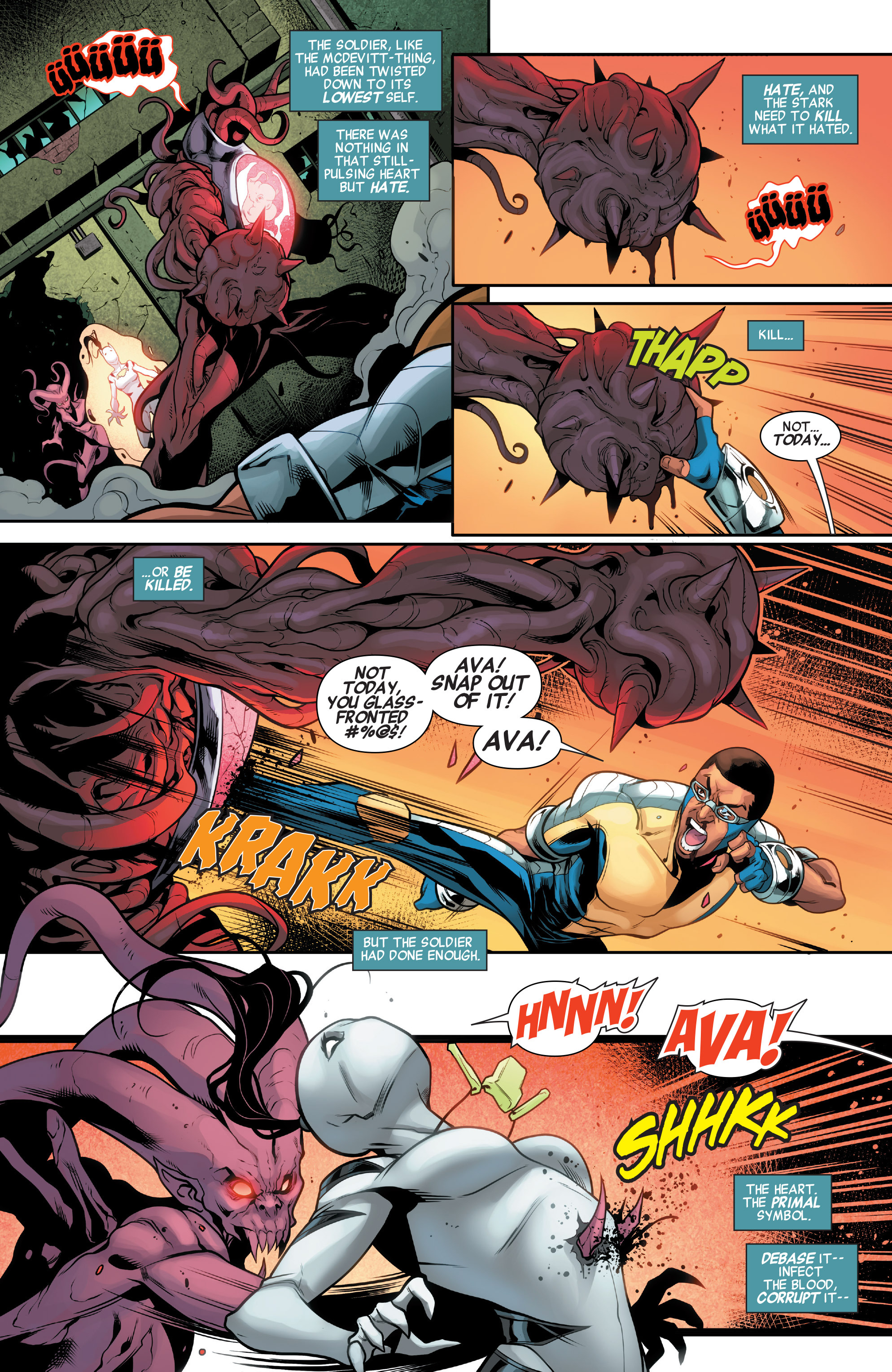 Read online Captain America and the Mighty Avengers comic -  Issue #5 - 16
