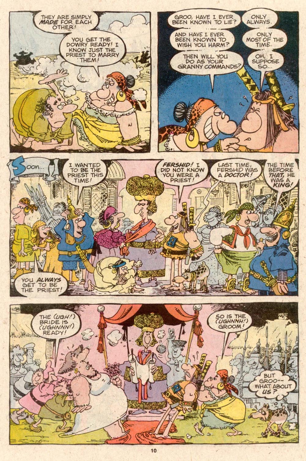 Read online Sergio Aragonés Groo the Wanderer comic -  Issue #42 - 10