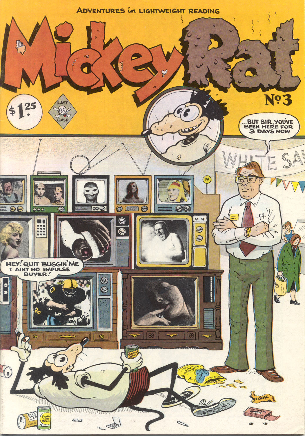 Read online Mickey Rat comic -  Issue #3 - 2