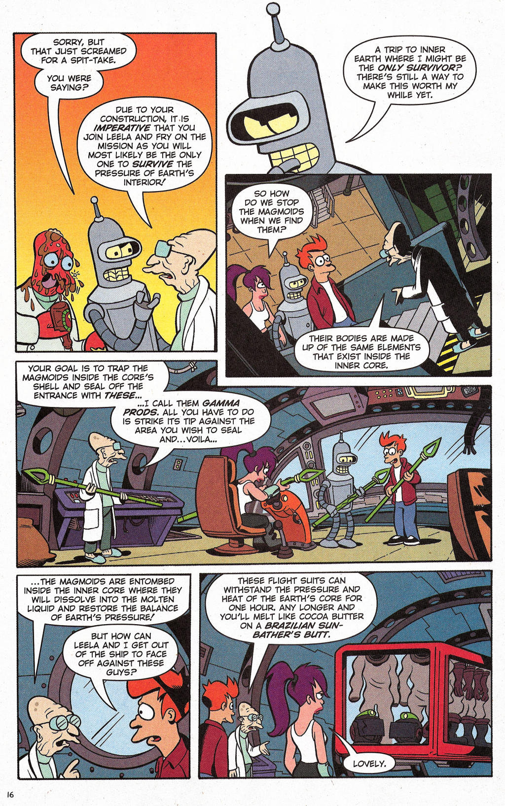 Read online Futurama Comics comic -  Issue #27 - 12