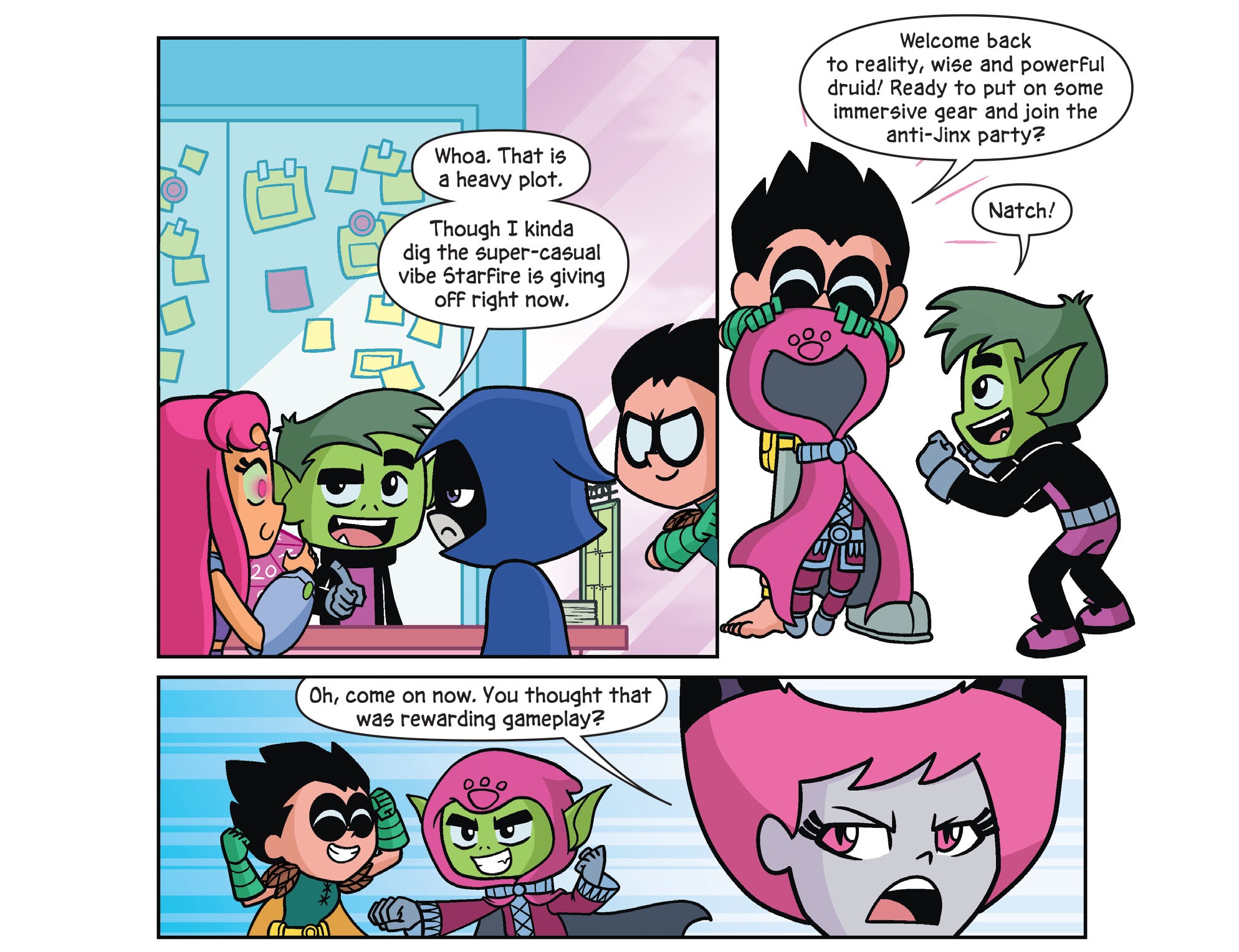 Read online Teen Titans Go! Roll With It! comic -  Issue #9 - 22