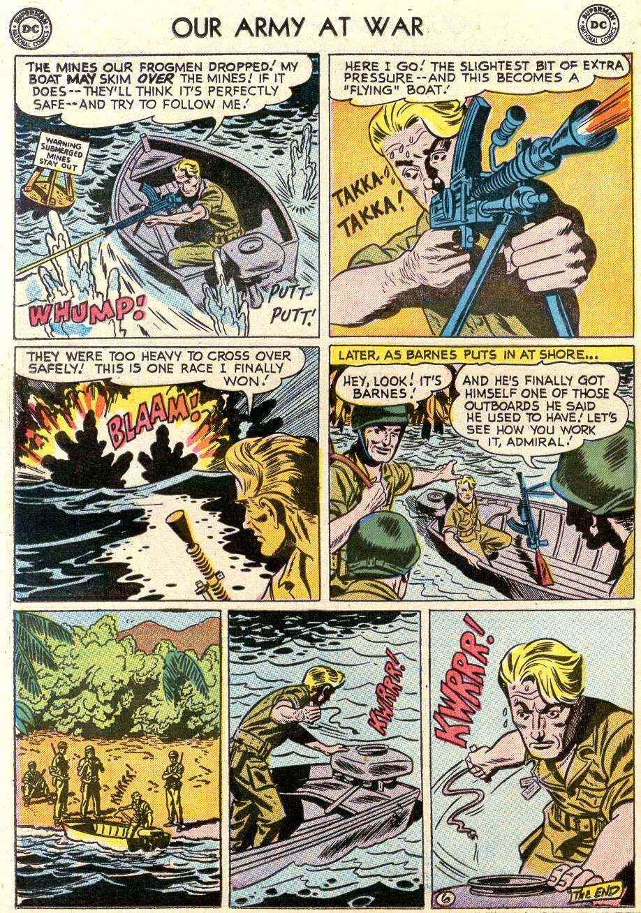 Read online Our Army at War (1952) comic -  Issue #35 - 25