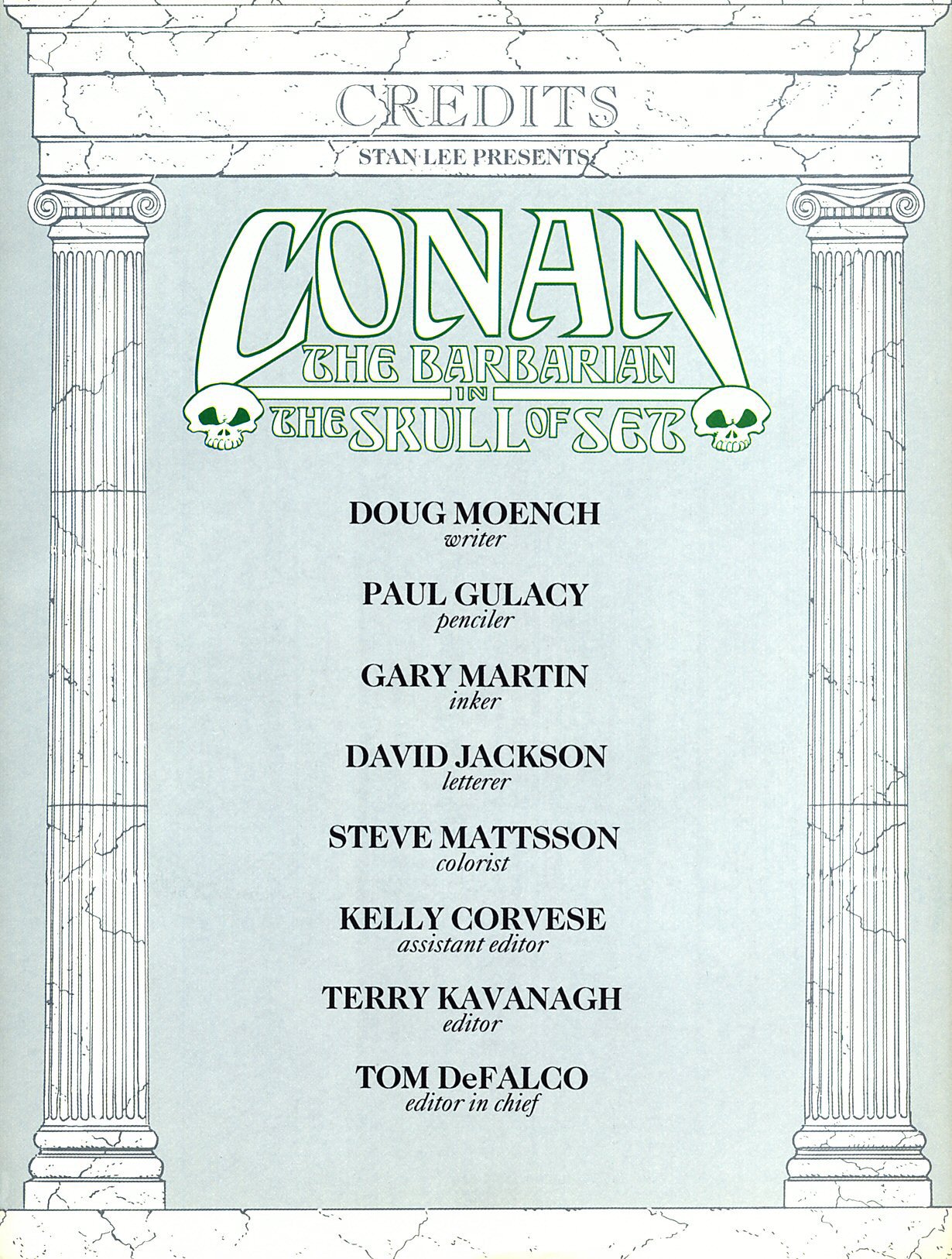 Read online Marvel Graphic Novel comic -  Issue #53 - Conan - The Skull of Set - 3