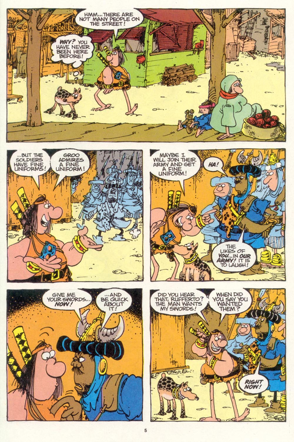 Read online Sergio Aragonés Groo the Wanderer comic -  Issue #106 - 7