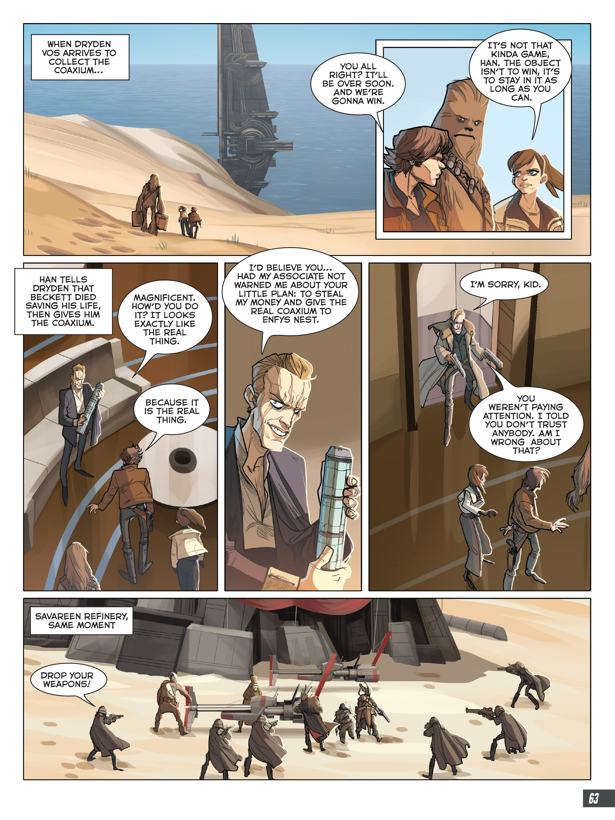 Read online Star Wars: Solo Graphic Novel Adaptation comic -  Issue # TPB - 62