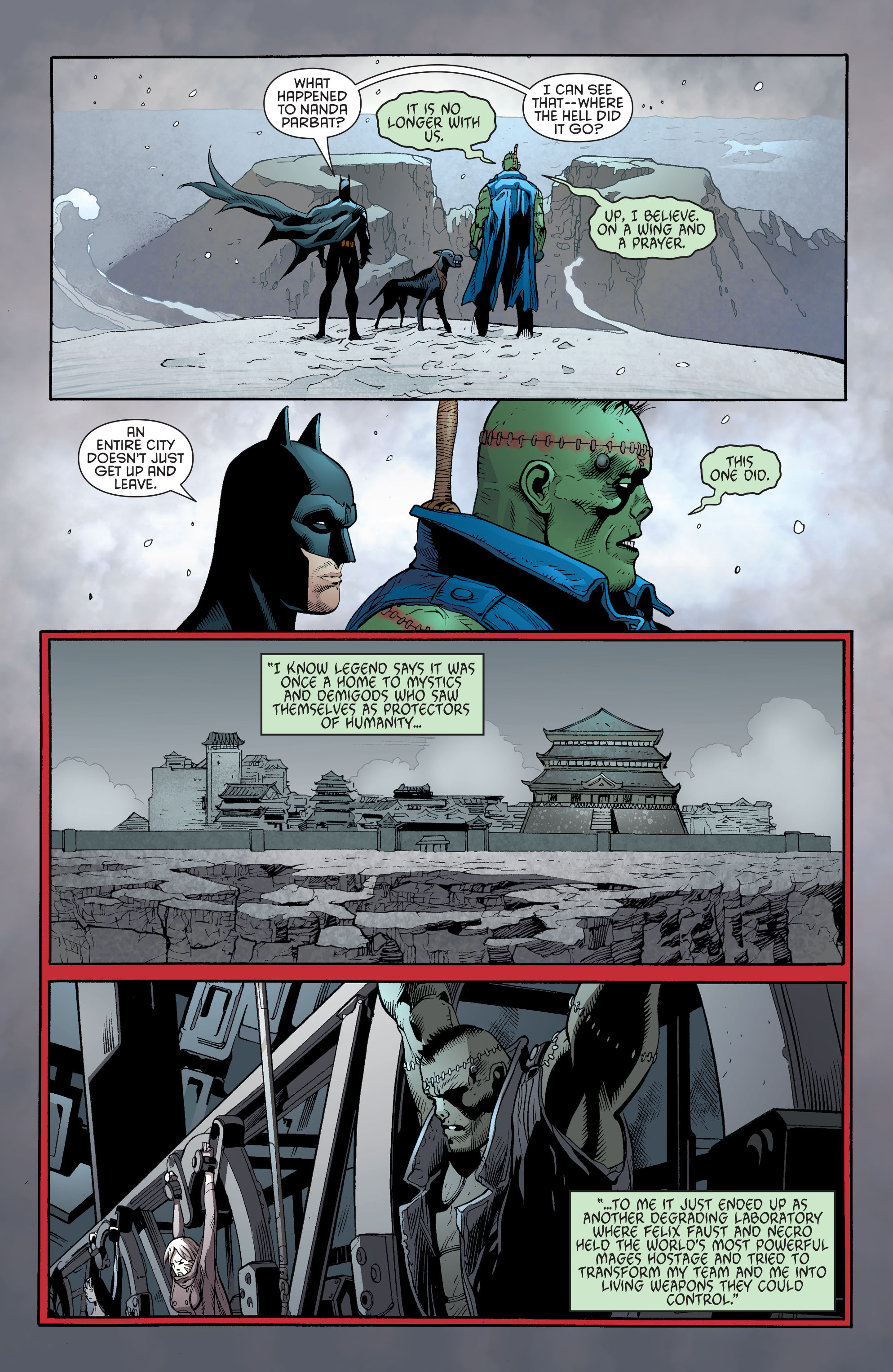 Read online Batman and Robin (2011) comic -  Issue #31 - Batman and Frankenstein - 9