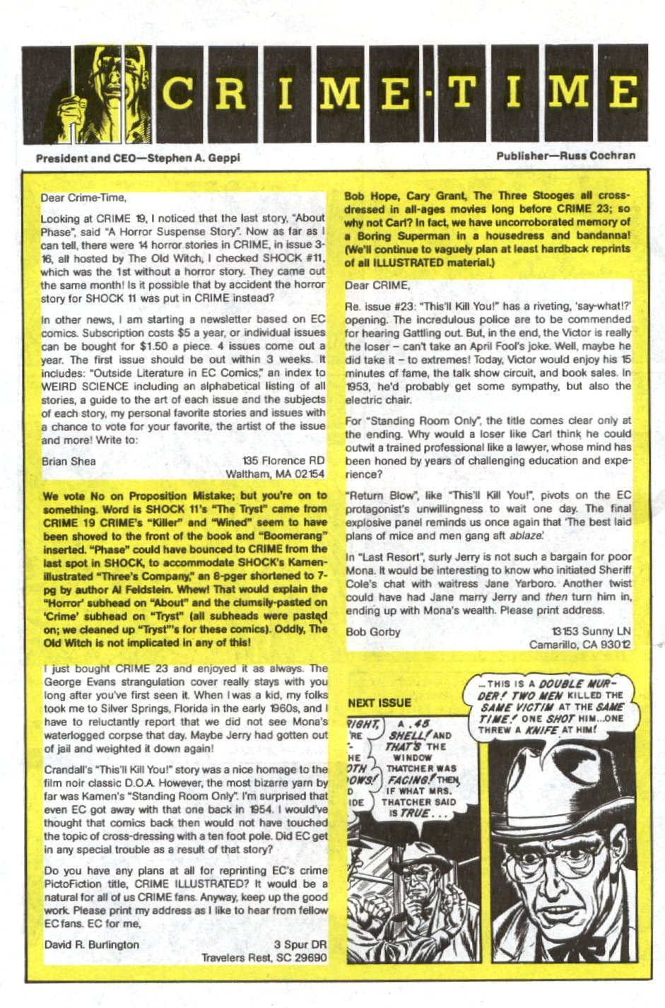 Read online Crime SuspenStories comic -  Issue #24 - 18