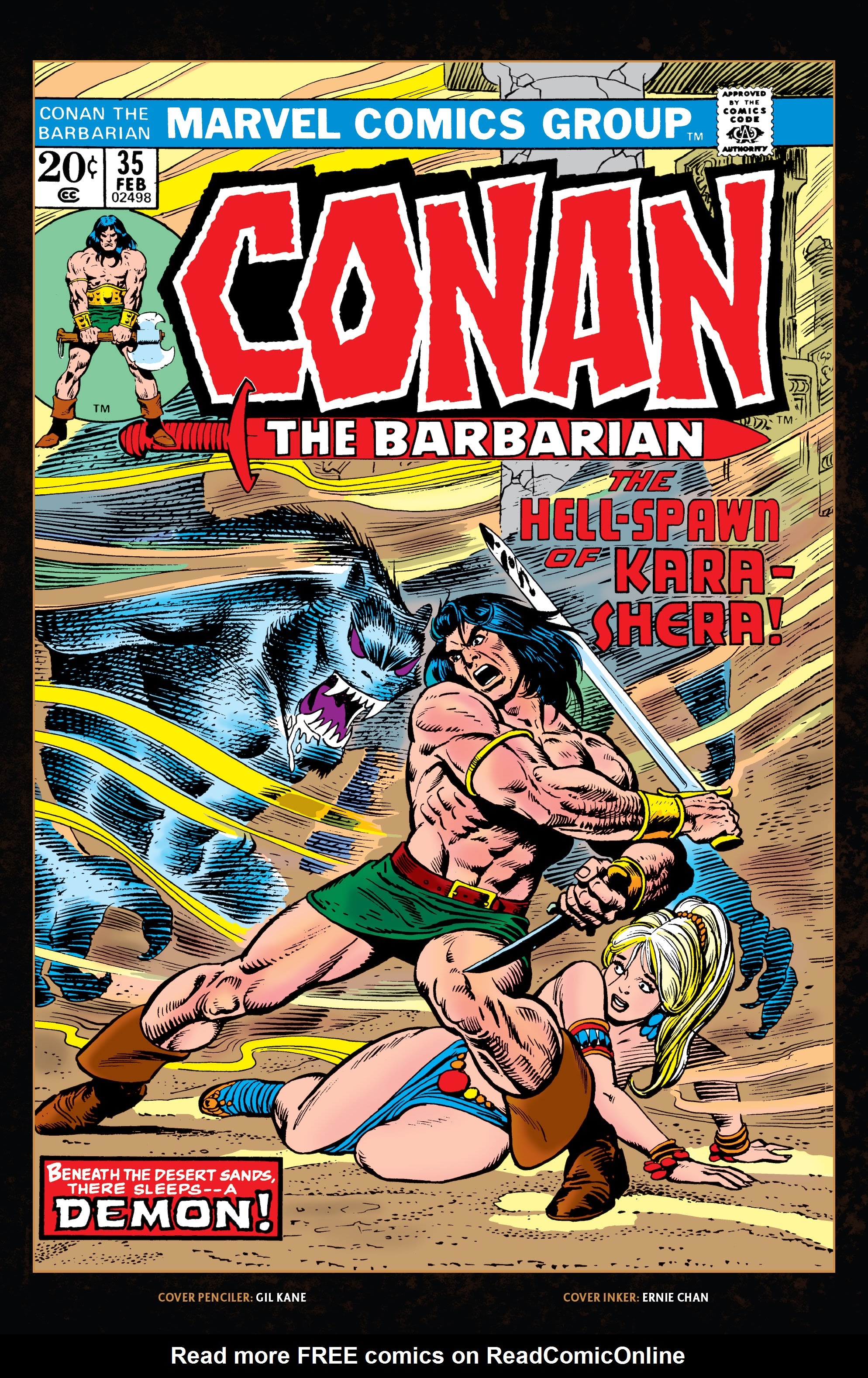 Read online Conan The Barbarian Epic Collection: The Original Marvel Years - The Curse Of The Golden Skull comic -  Issue # TPB (Part 2) - 68