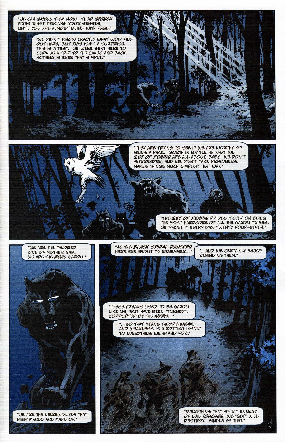 Read online Werewolf the Apocalypse comic -  Issue # Get of Fenris - 3