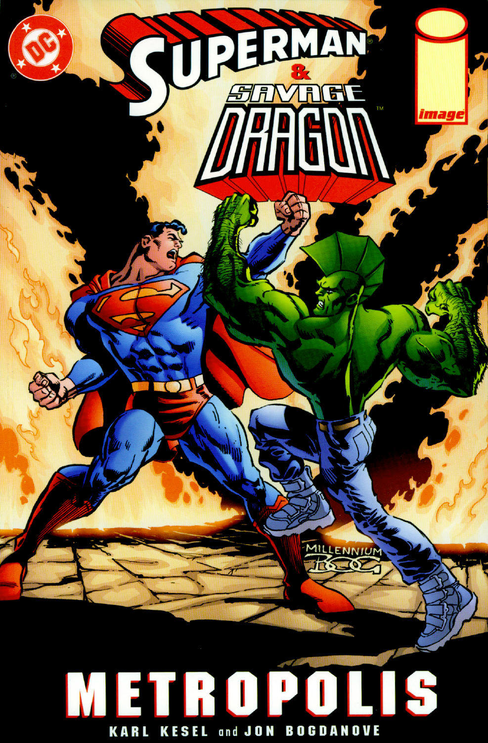 Read online Superman & Savage Dragon: Metropolis comic -  Issue # Full - 1