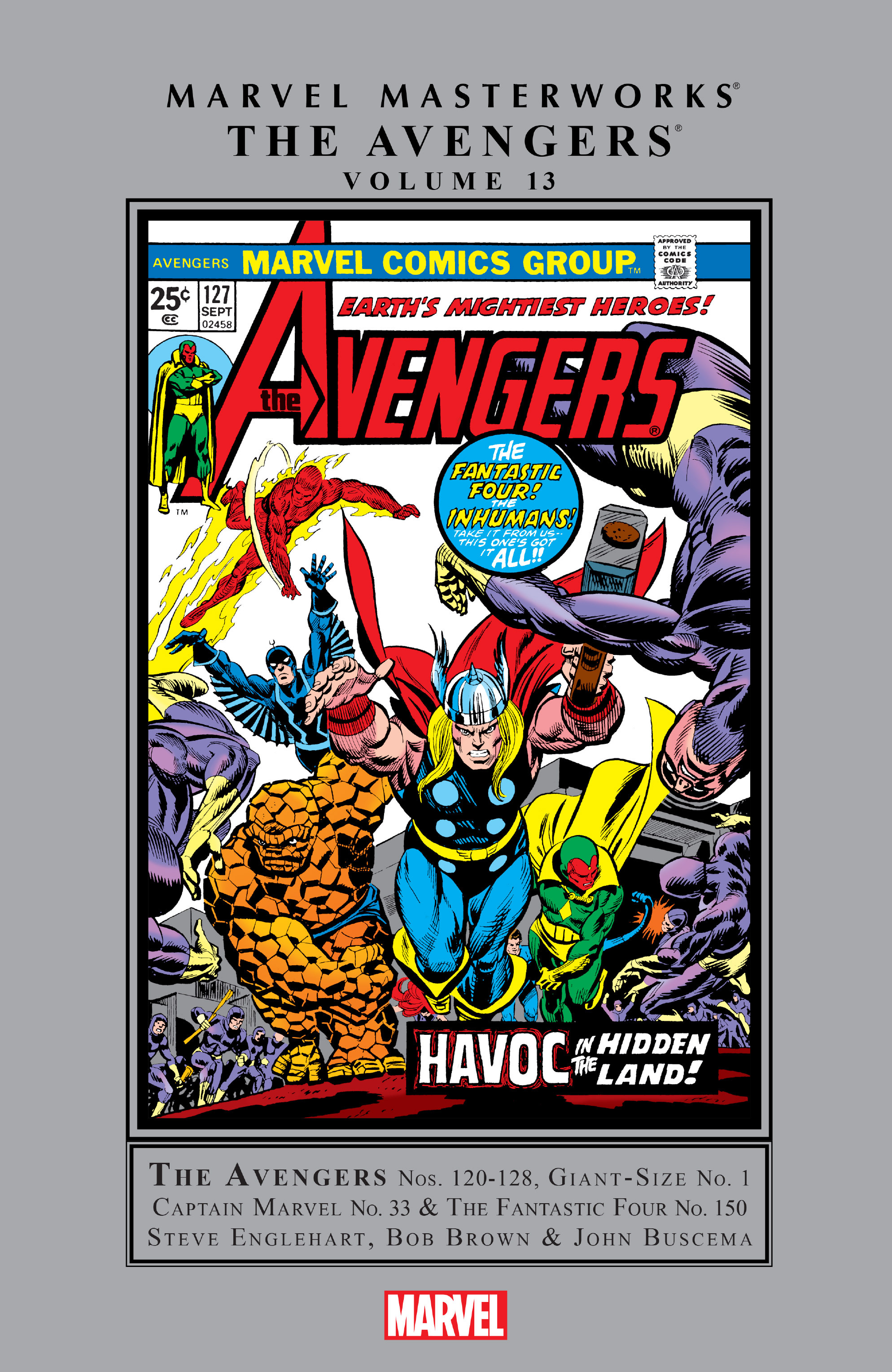 Read online Marvel Masterworks: The Avengers comic -  Issue # TPB 13 (Part 1) - 1