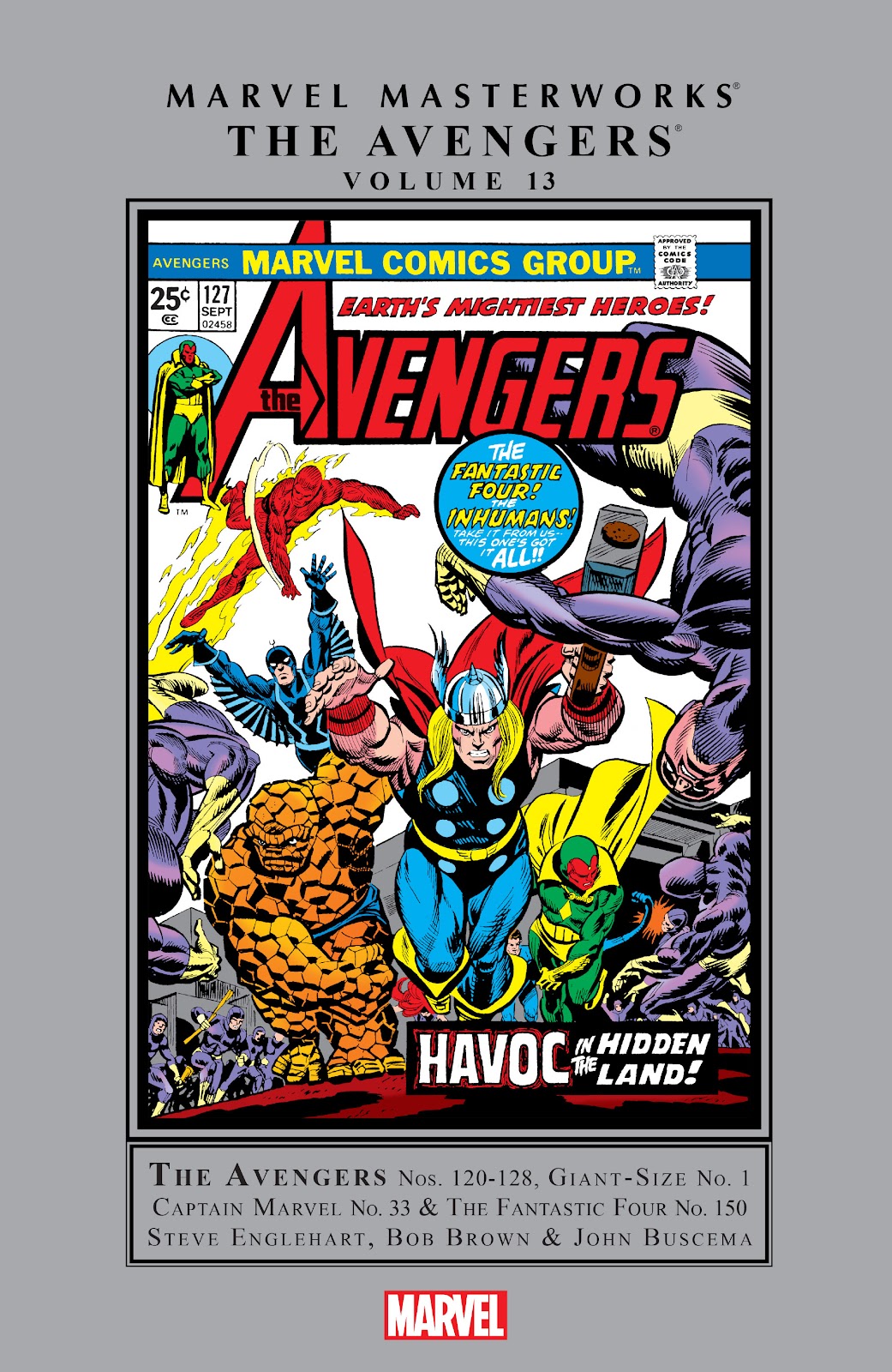 Marvel Masterworks: The Avengers issue TPB 13 (Part 1) - Page 1