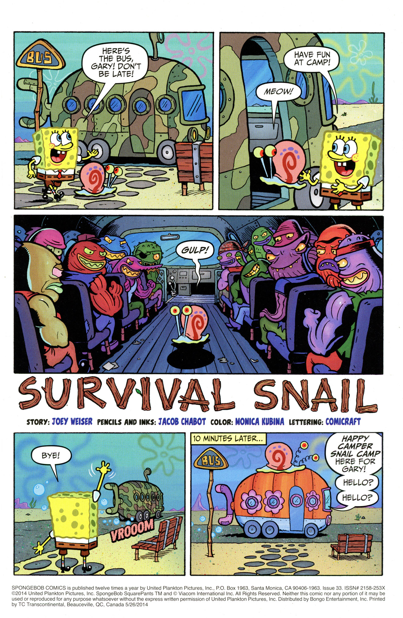 Read online SpongeBob Comics comic -  Issue #33 - 3