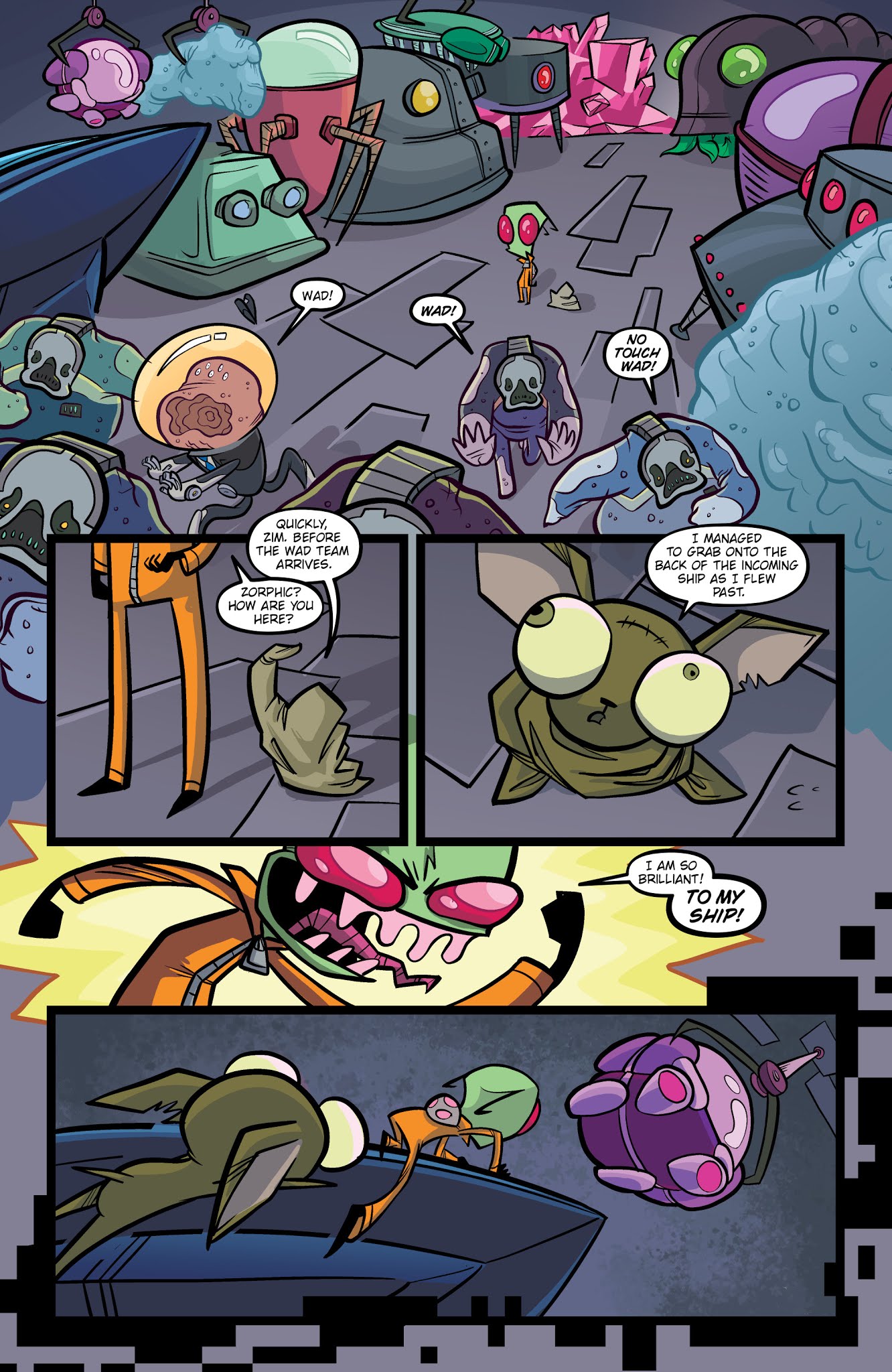 Read online Invader Zim comic -  Issue #35 - 21