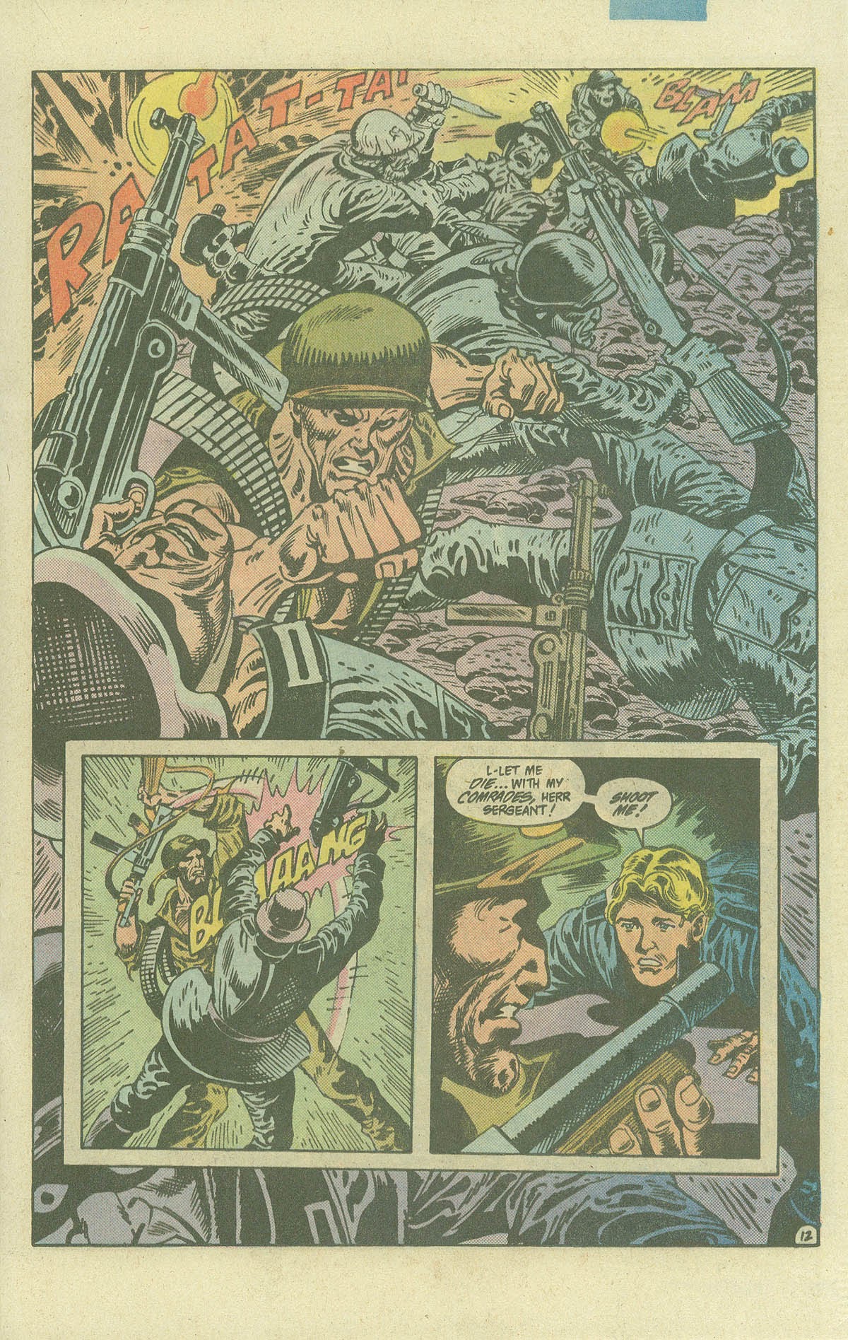 Read online Sgt. Rock comic -  Issue #401 - 16