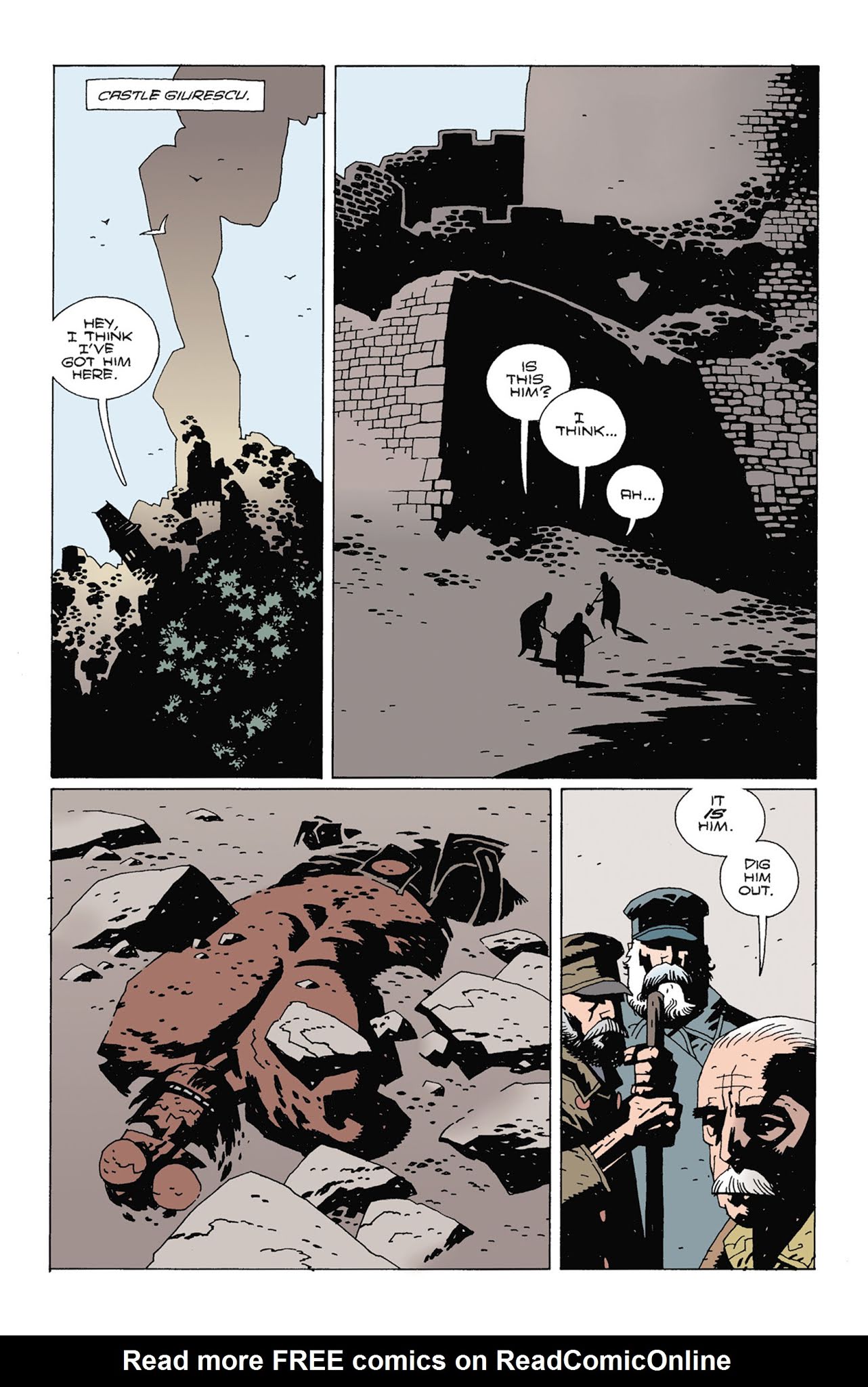 Read online Hellboy: Wake the Devil comic -  Issue # _TPB - 98