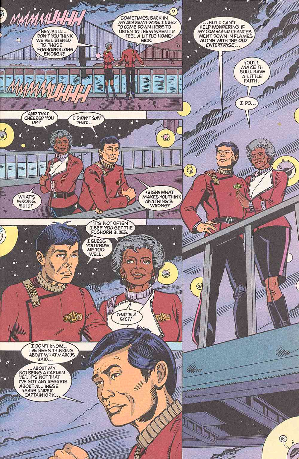 Read online Star Trek (1989) comic -  Issue #26 - 18