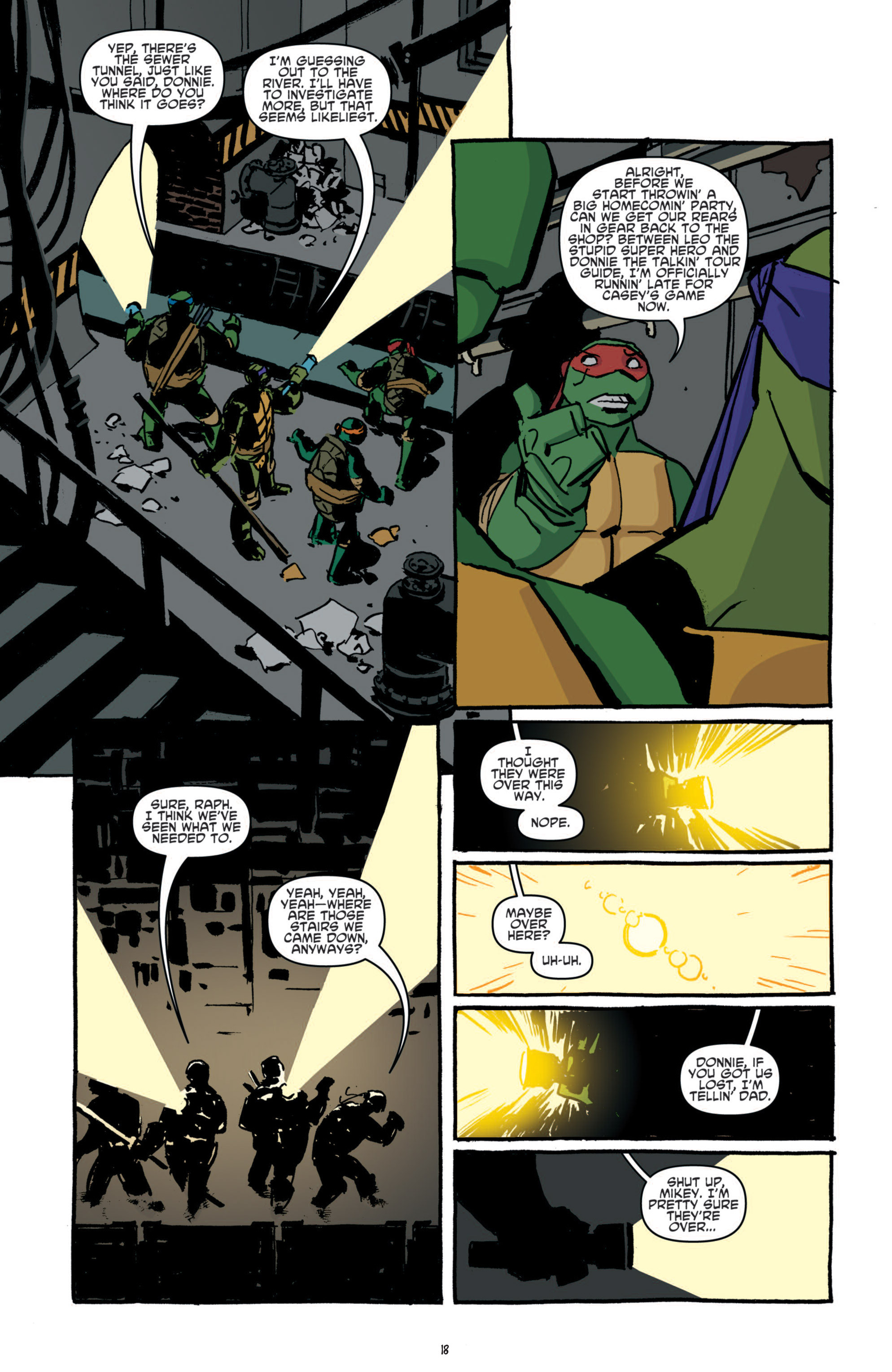 Read online Teenage Mutant Ninja Turtles (2011) comic -  Issue #15 - 22