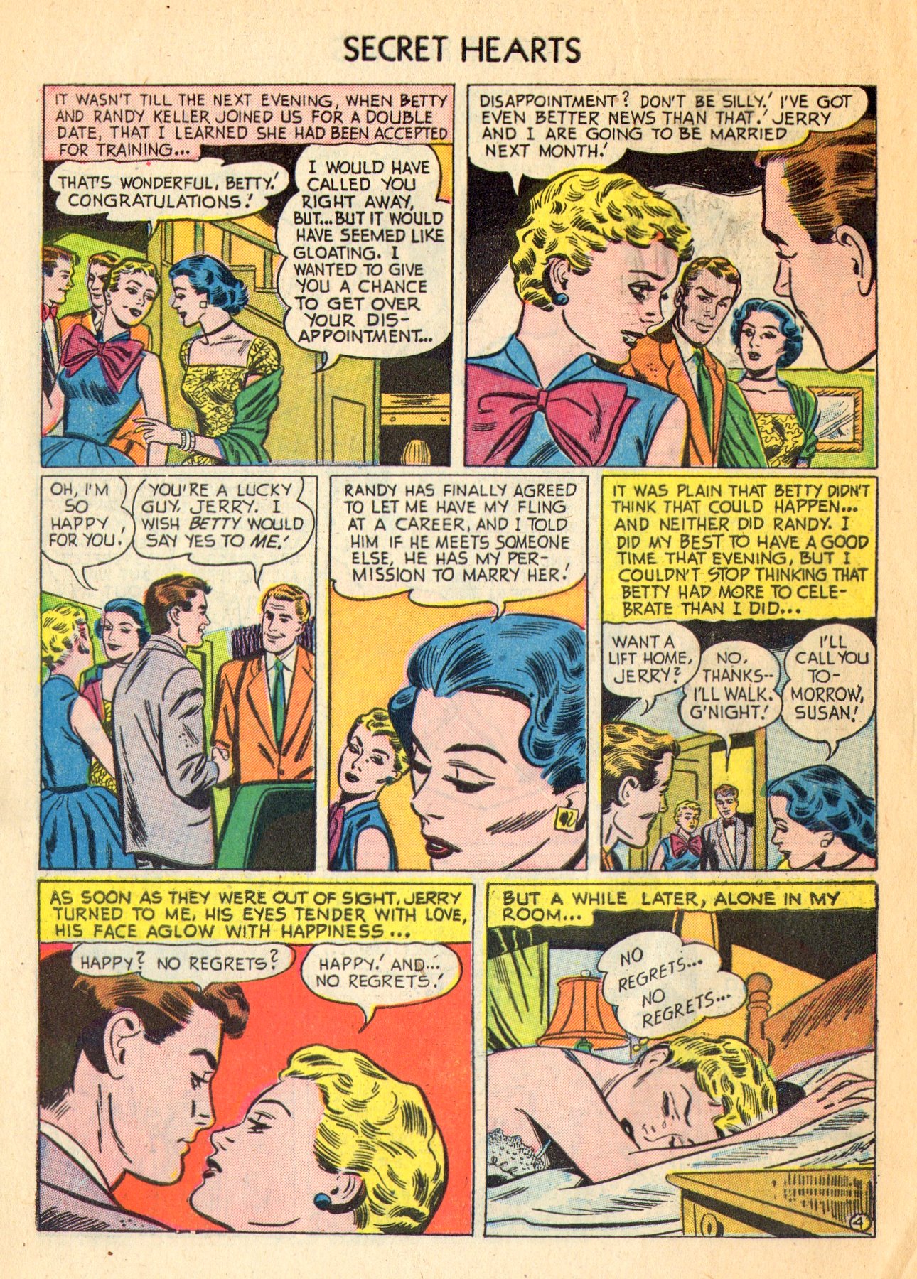 Read online Secret Hearts comic -  Issue #18 - 6