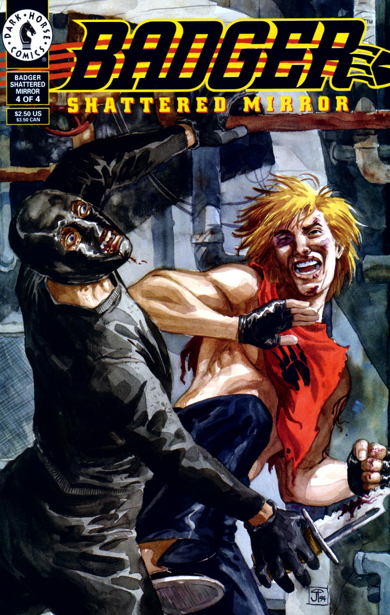 Read online Badger: Shattered Mirror comic -  Issue #4 - 1