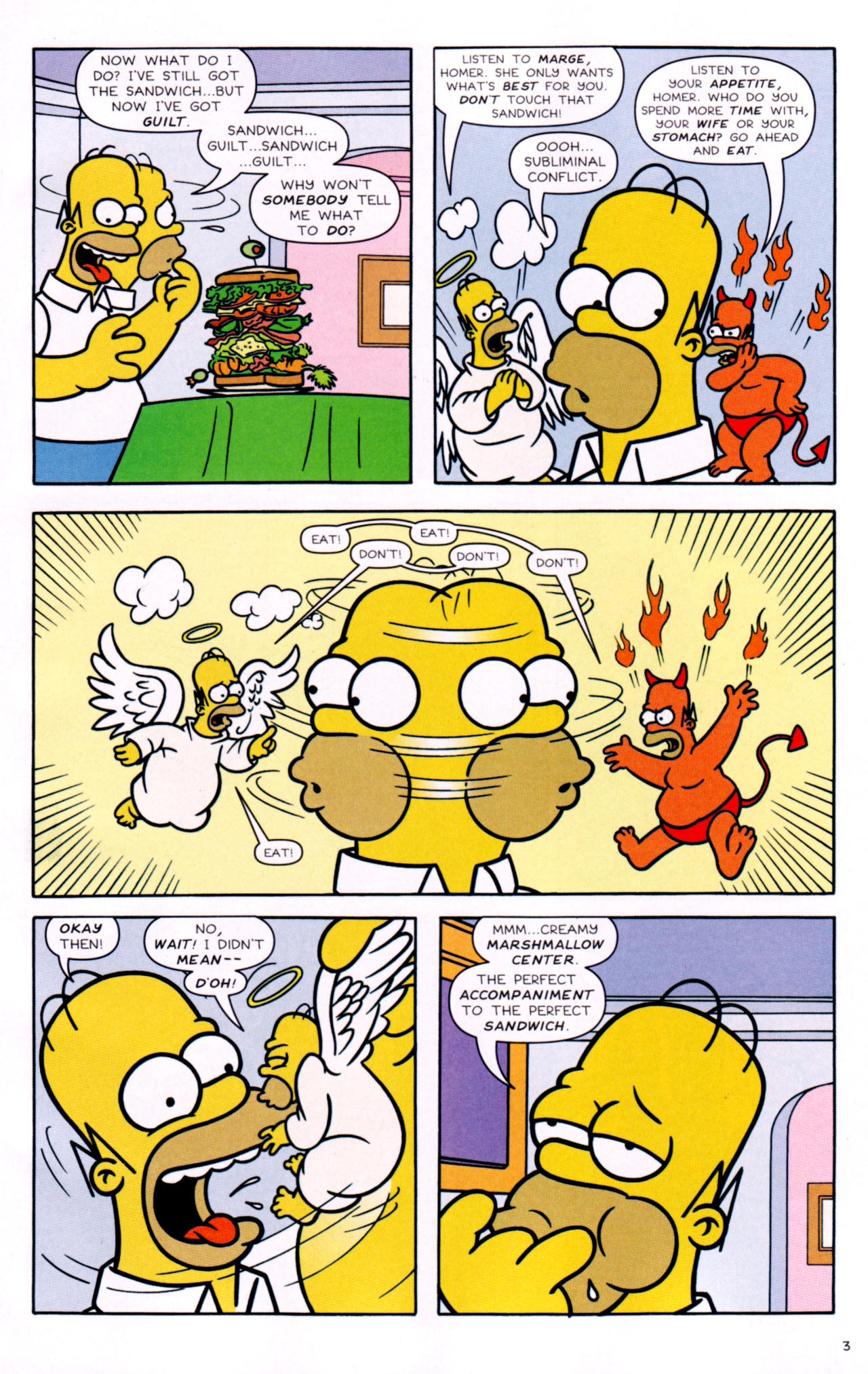 Read online Simpsons Comics comic -  Issue #129 - 4
