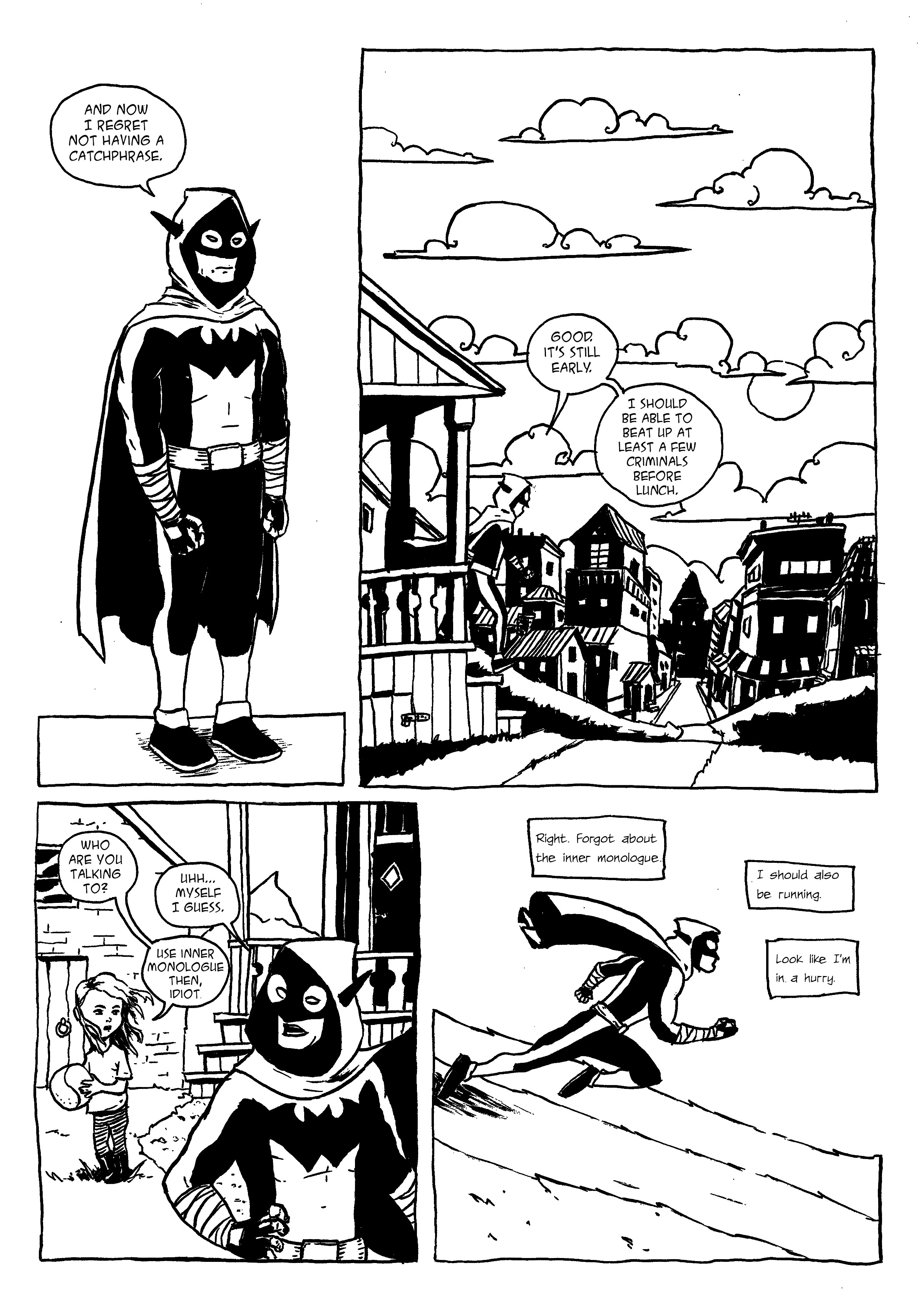 Read online Flying-Dog Man comic -  Issue #1 - 9