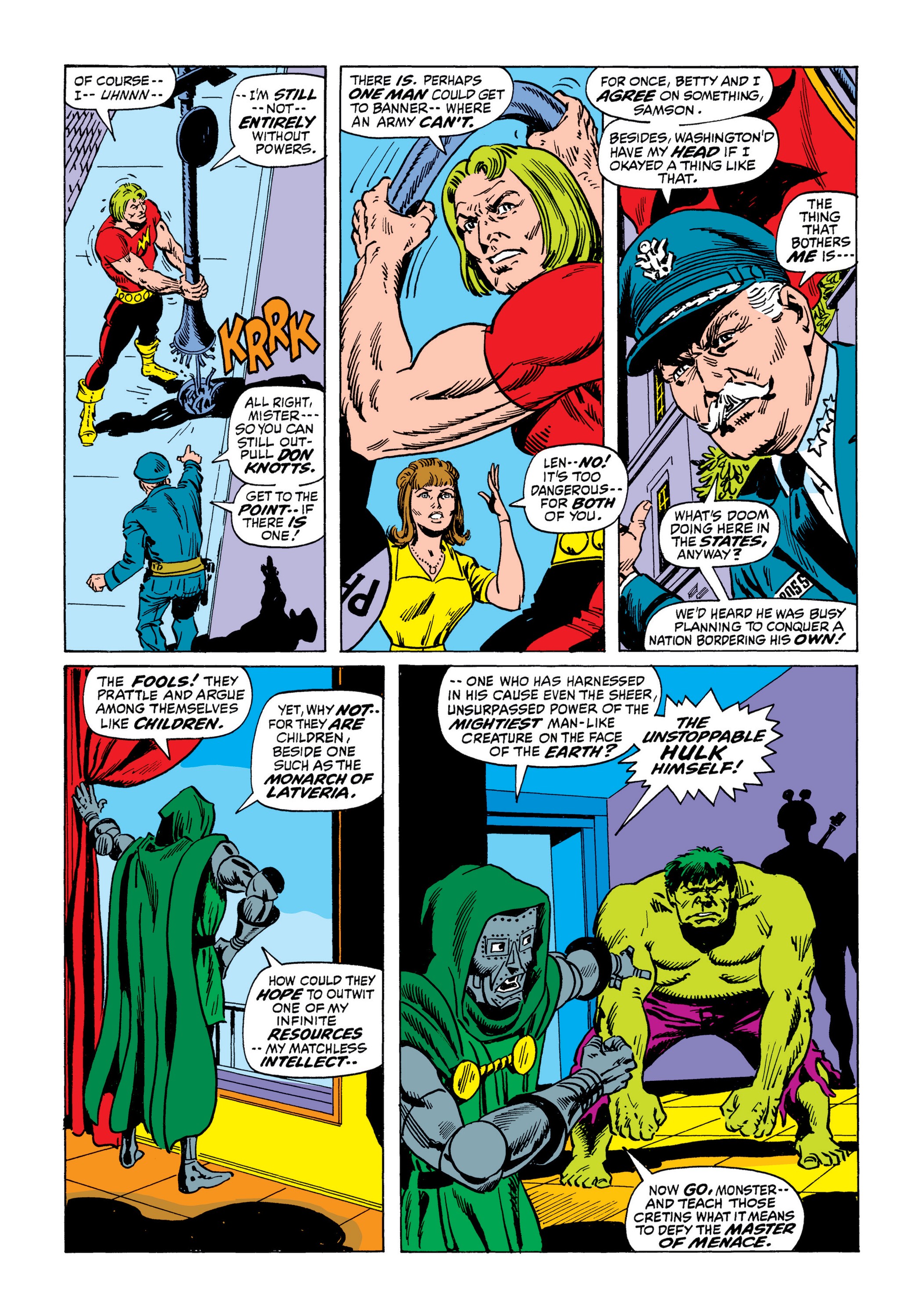 Read online Marvel Masterworks: The Incredible Hulk comic -  Issue # TPB 7 (Part 2) - 94