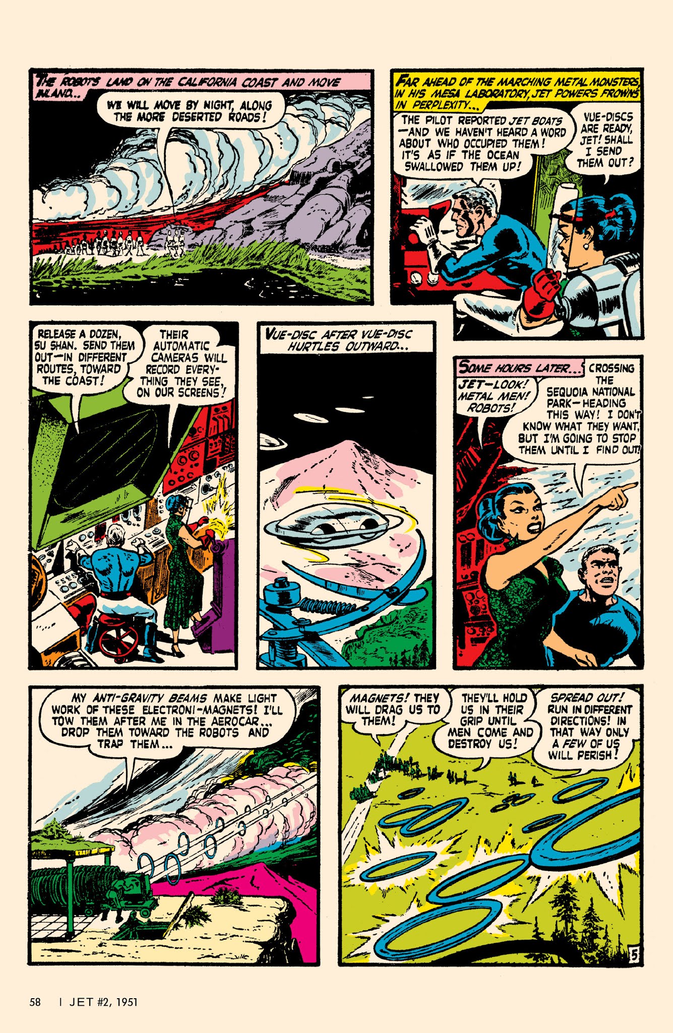 Read online Bob Powell's Complete Jet Powers comic -  Issue # TPB (Part 1) - 62