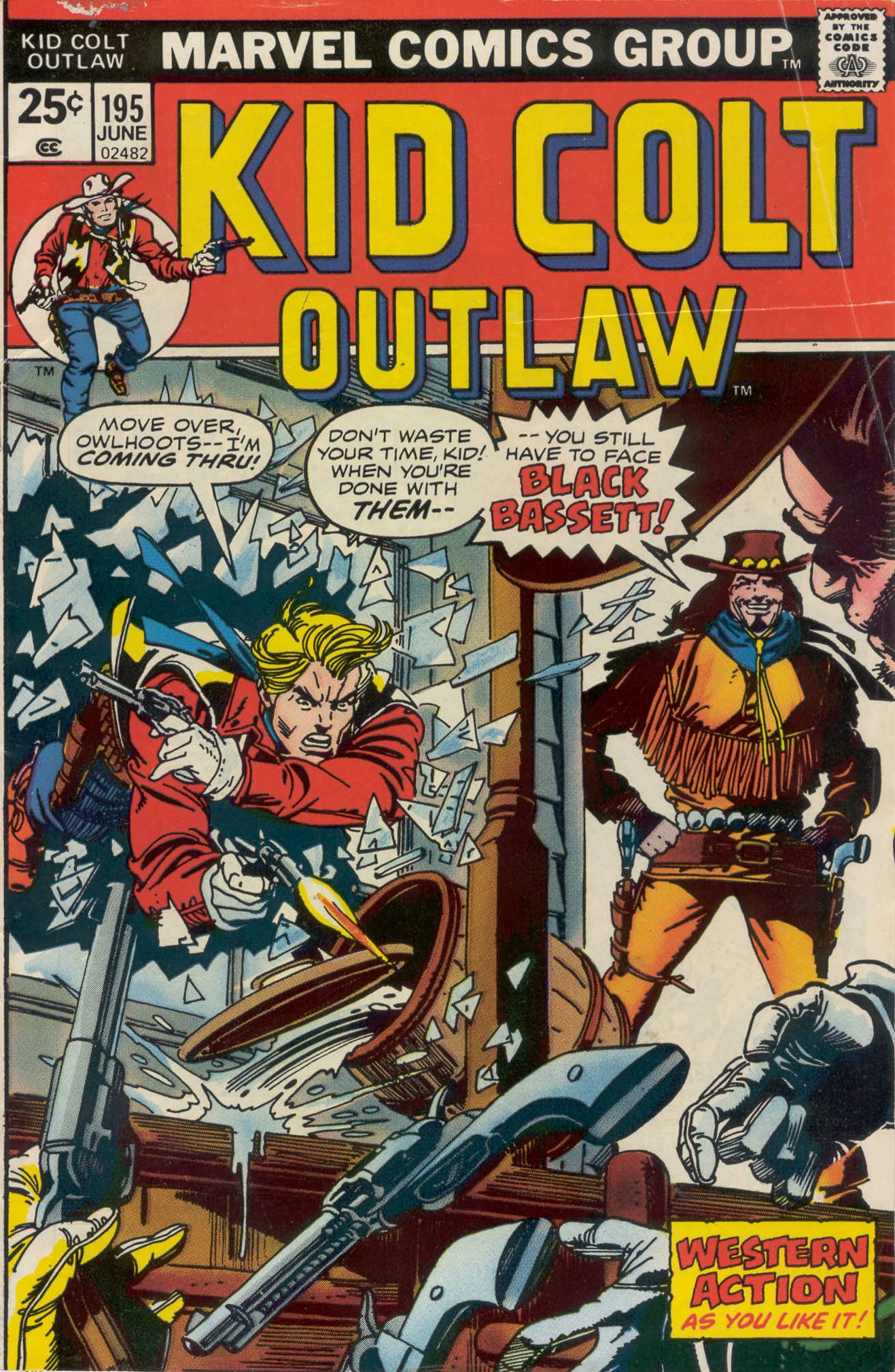 Read online Kid Colt Outlaw comic -  Issue #195 - 1