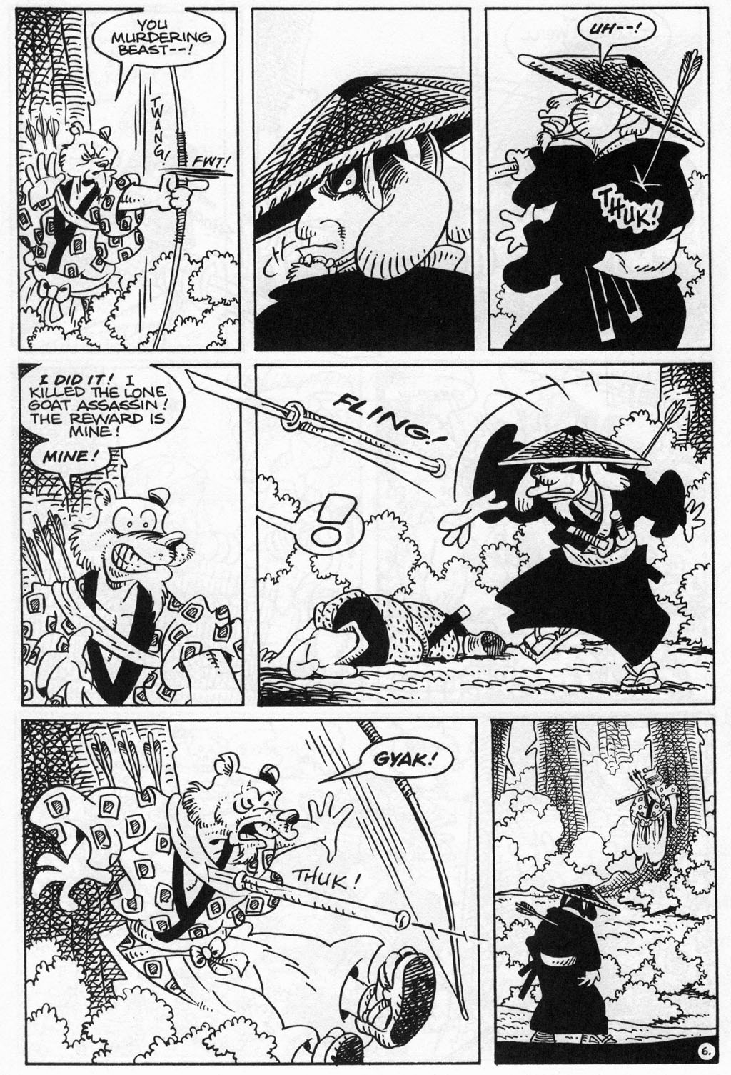 Read online Usagi Yojimbo (1996) comic -  Issue #69 - 7
