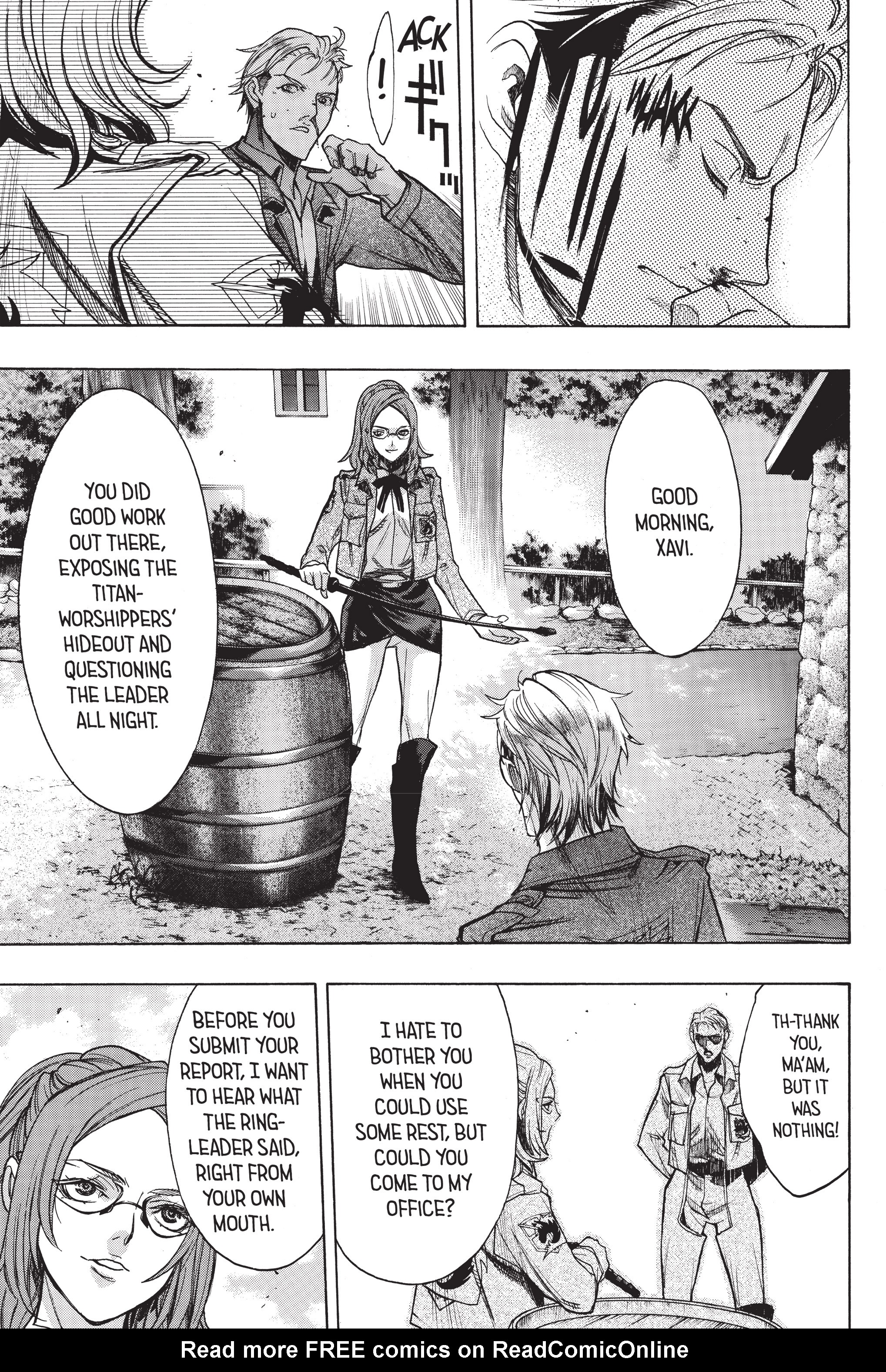 Read online Attack on Titan: Before the Fall comic -  Issue #7 - 22
