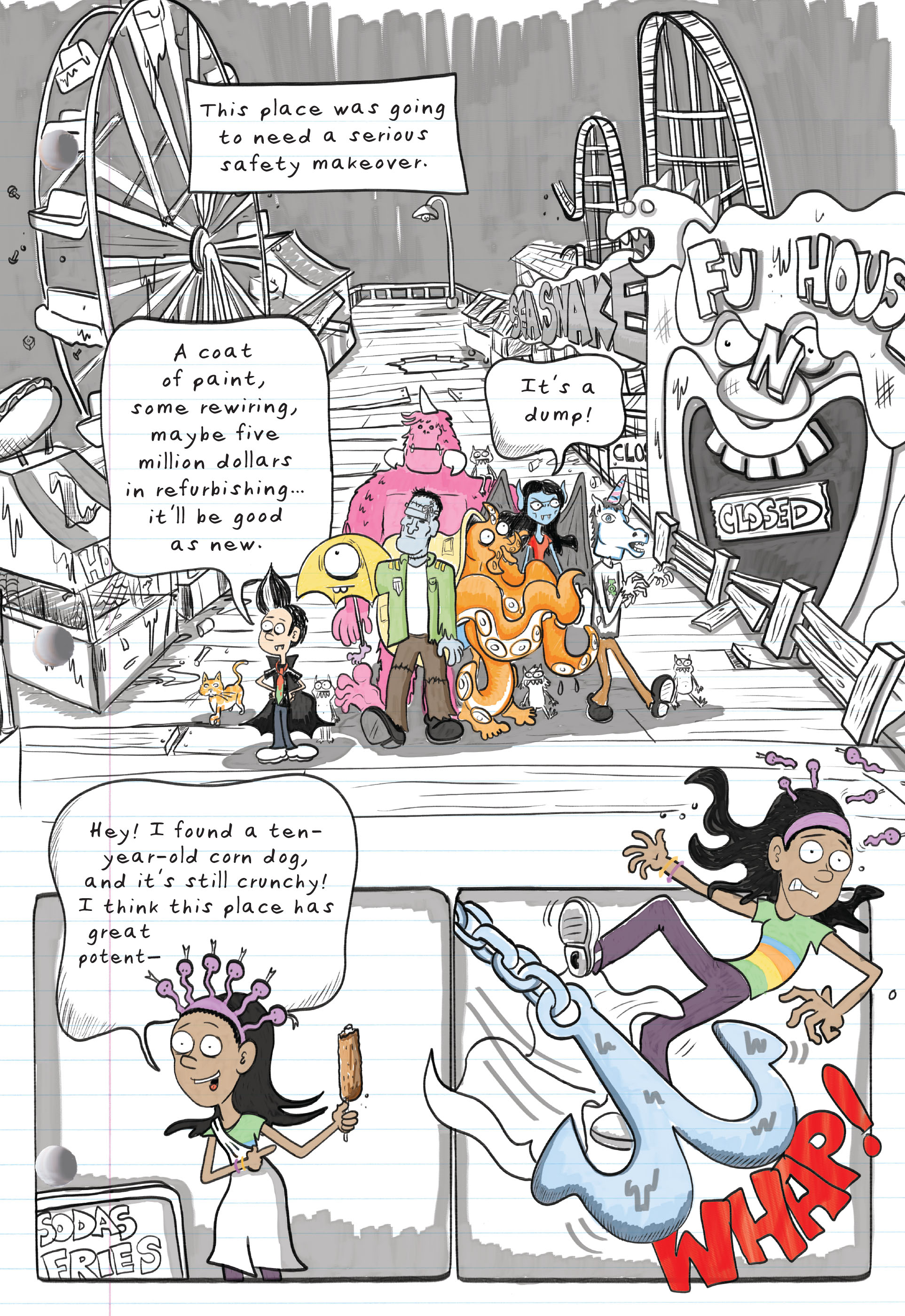 Read online We Found A Monster comic -  Issue # TPB - 117