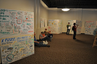 Una inconmesurable cantidad de conocimiento y creatividad condensada pizarristicamente de las conferencias del #MakerFaire 2013 San Mateo  