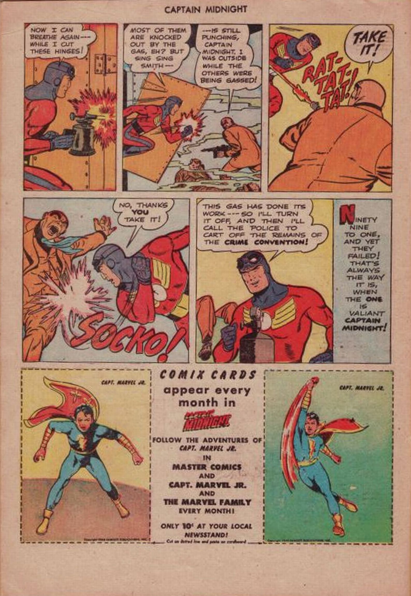 Read online Captain Midnight (1942) comic -  Issue #63 - 22