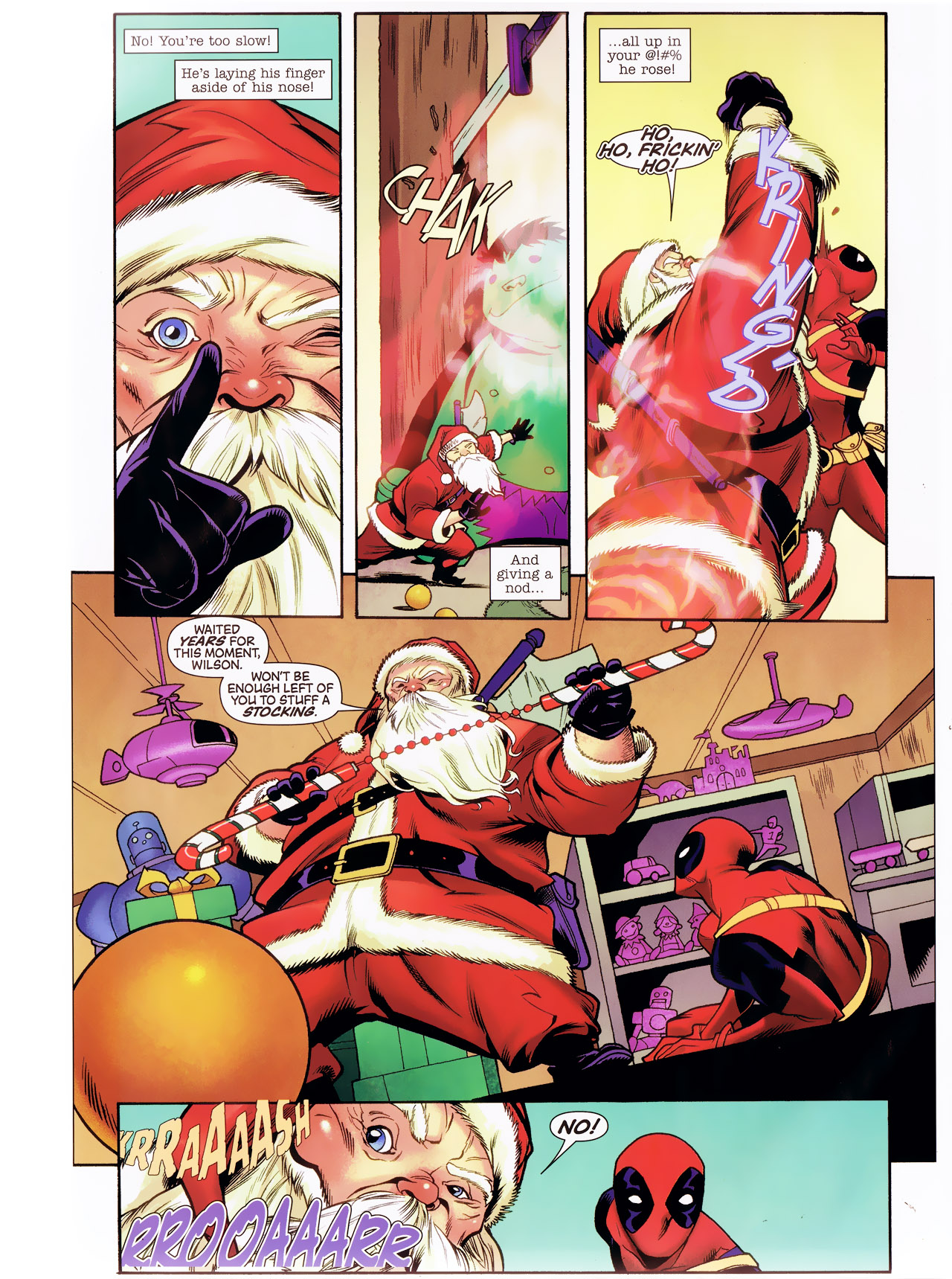 Read online Marvel Holiday Magazine 2010 comic -  Issue #1 - 90