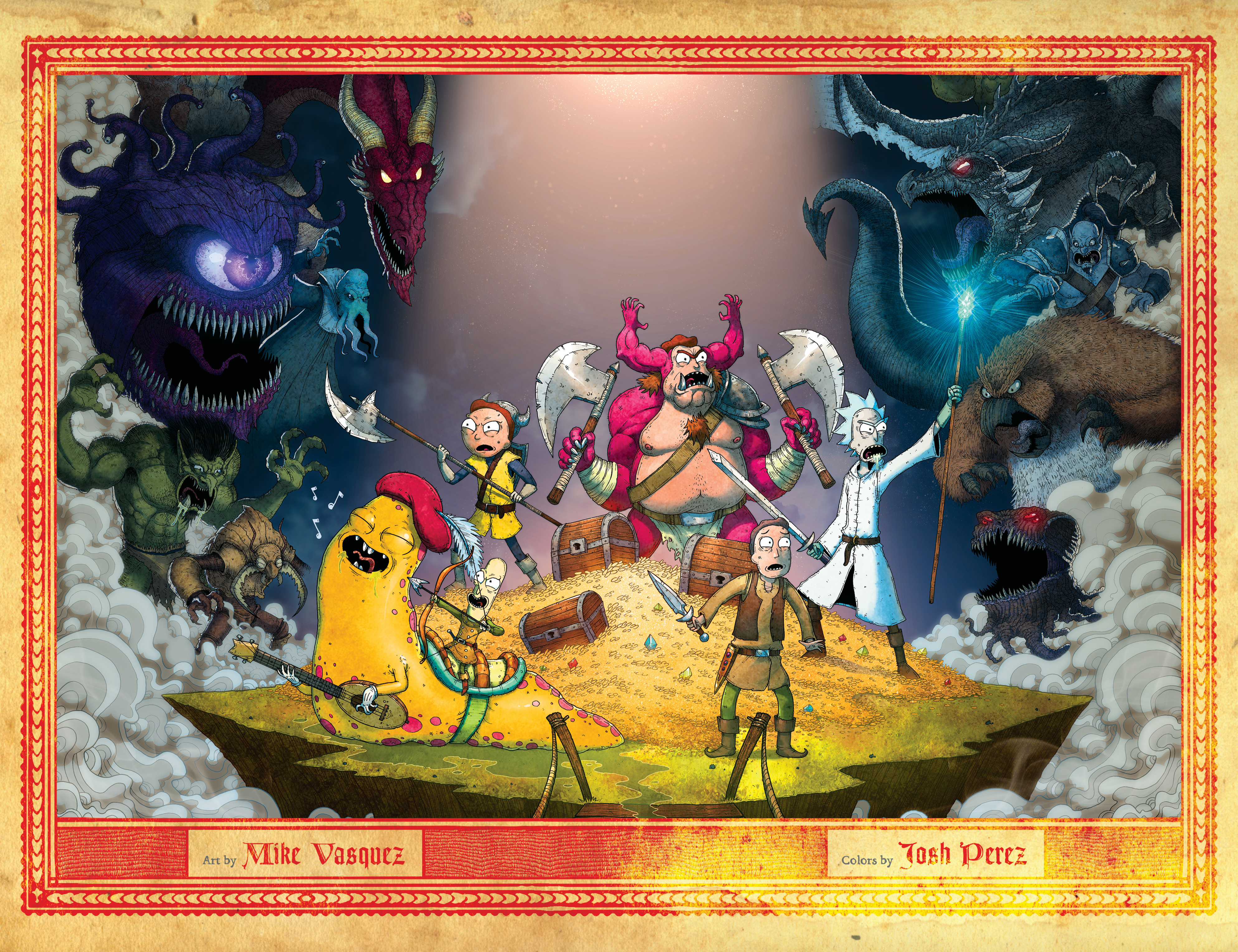 Read online Rick and Morty vs Dungeons & Dragons comic -  Issue # _TPB - 118