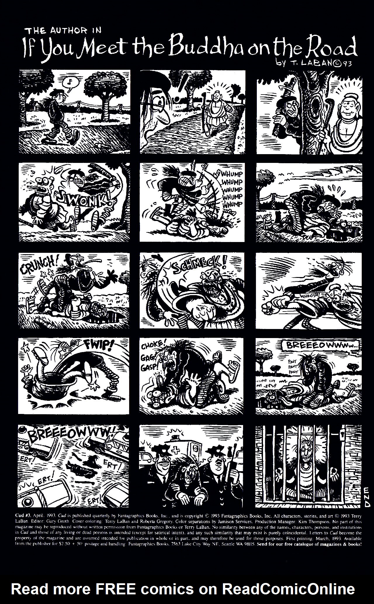 Read online Cud comic -  Issue #3 - 2